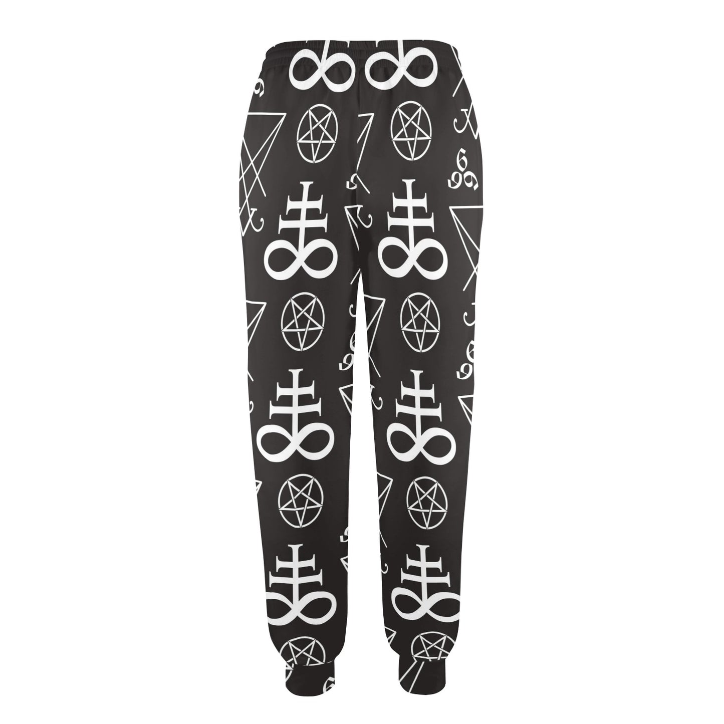 Pentagram Pattern Print Design A04 Women's Casual Track Pants