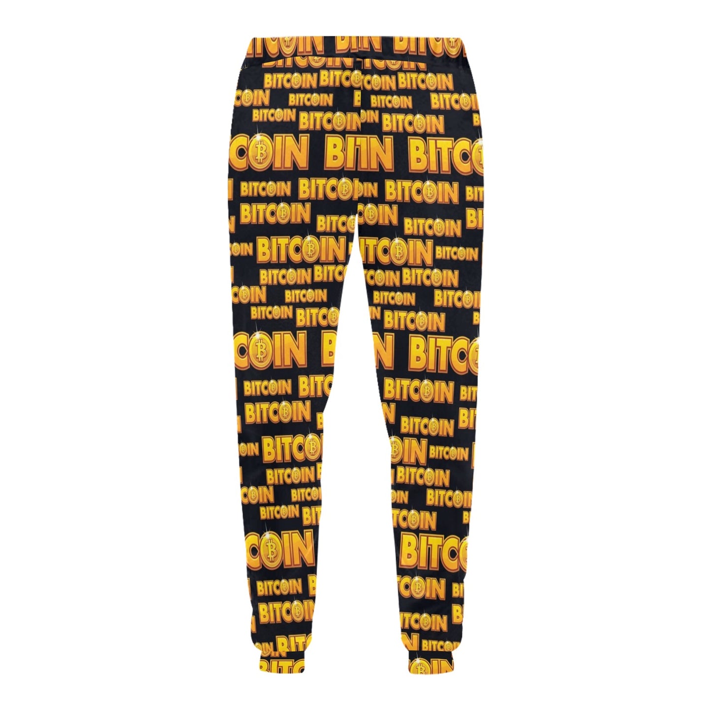 Bitcoin Pattern Print Design DO03 Men's Sweatpants