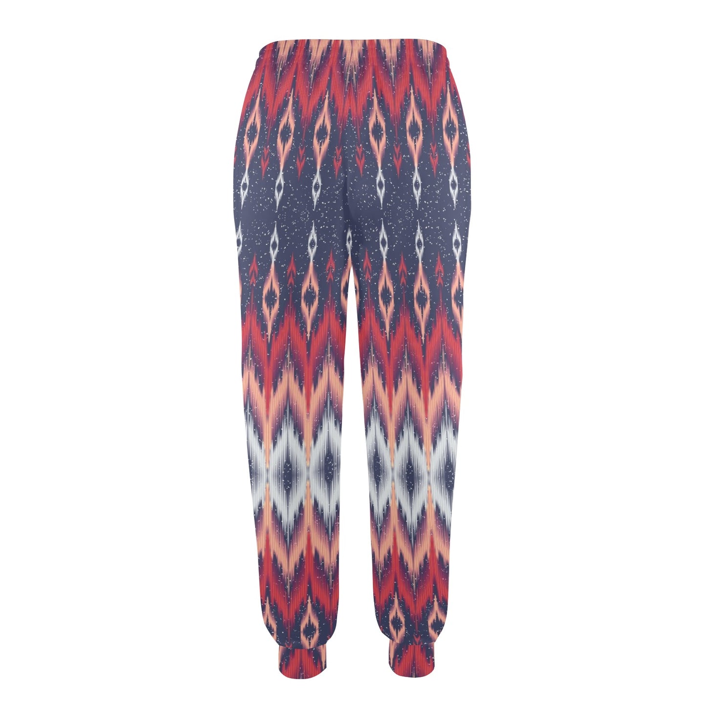 Ikat Print Design LKS401 Women's Casual Track Pants