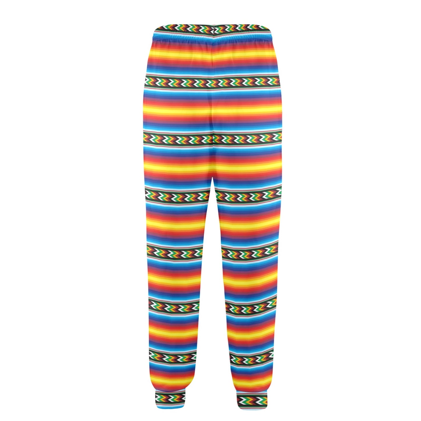 Mexican Blanket ZigZag Print Pattern Men's Casual Track Pants