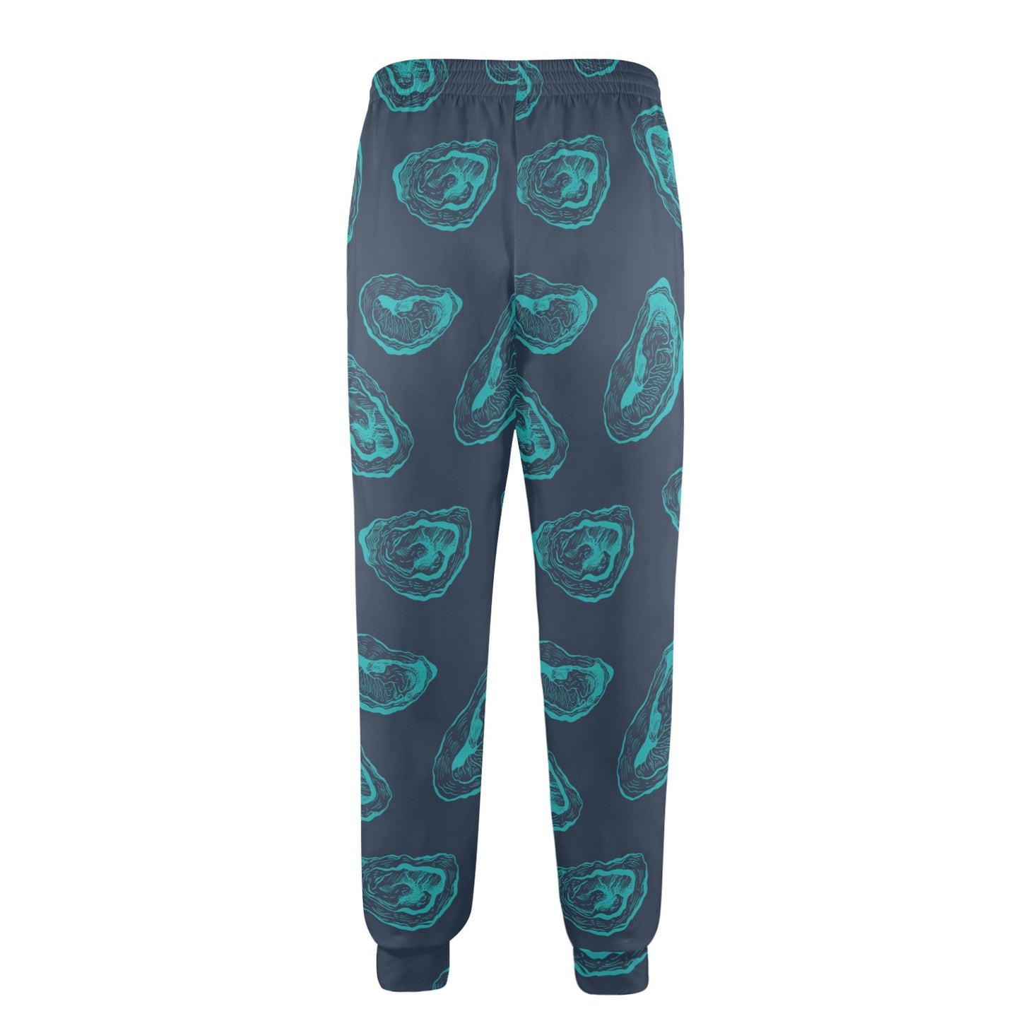 Oyster Pattern Print Design 01 Men's Casual Track Pants
