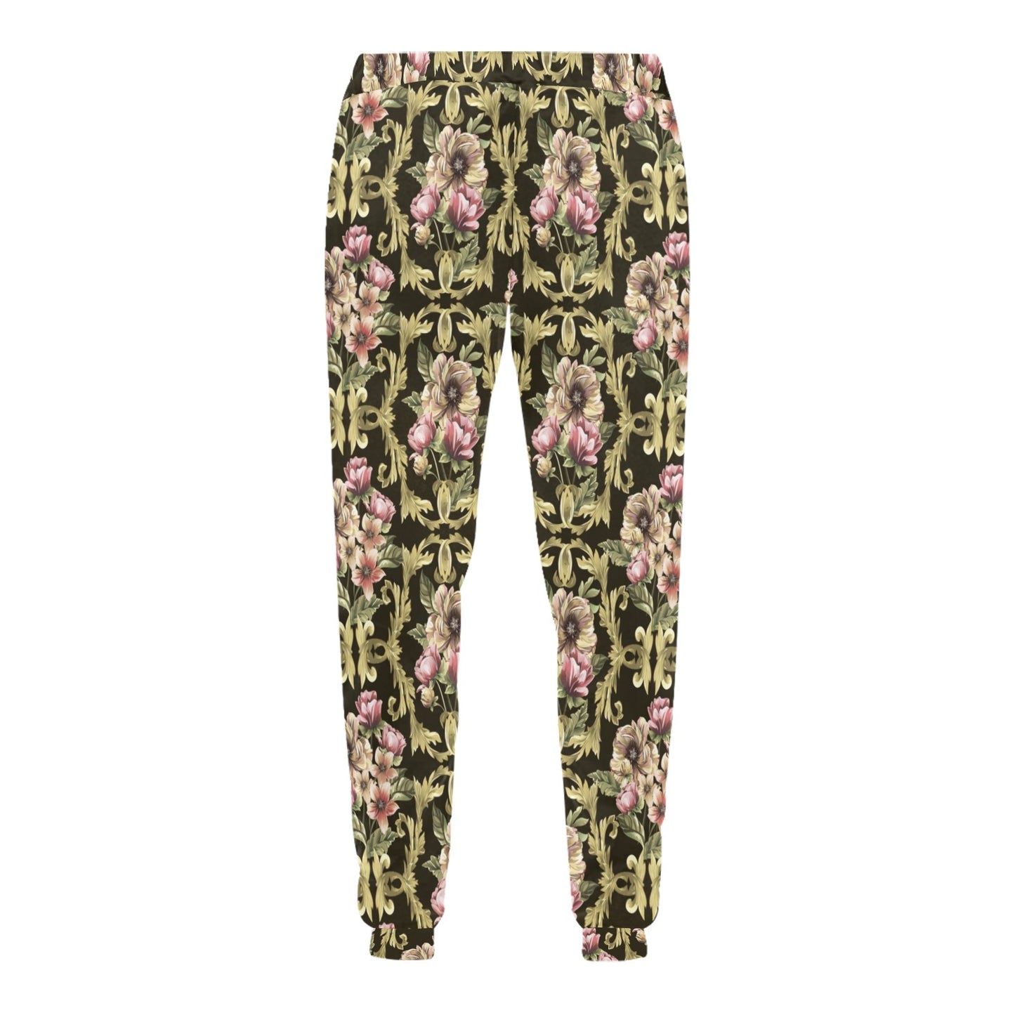 Baroque Pattern Print Design 02 Men's Sweatpants
