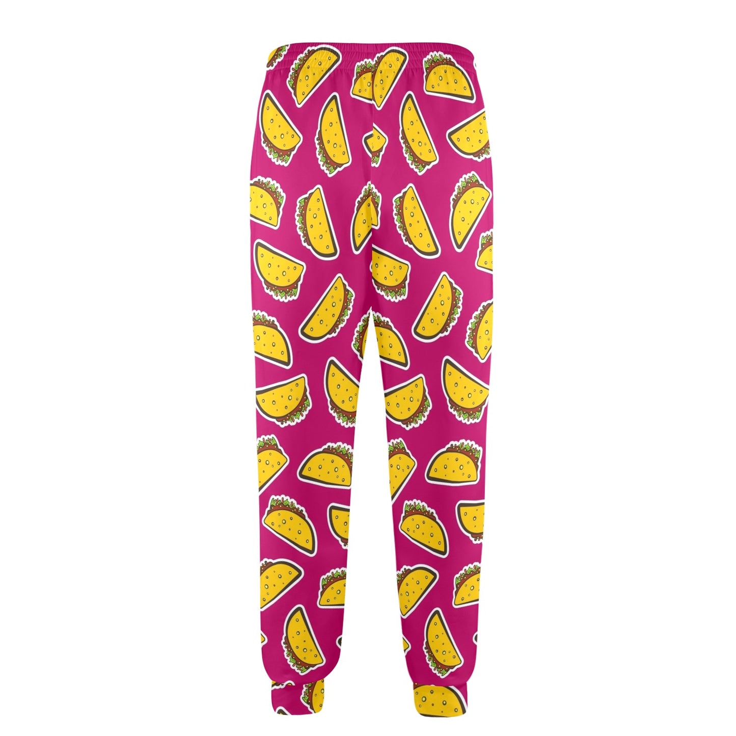 Taco Pattern Print Design TC01 Men's Casual Track Pants