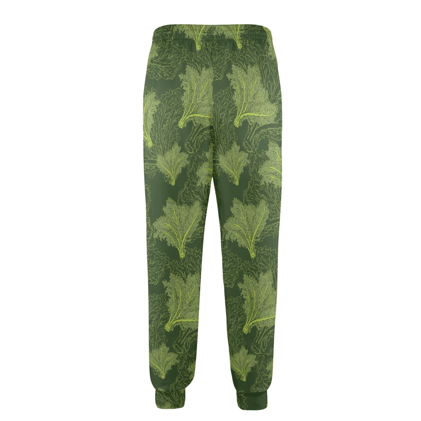 Kale Pattern Print Design 01 Men's Casual Track Pants