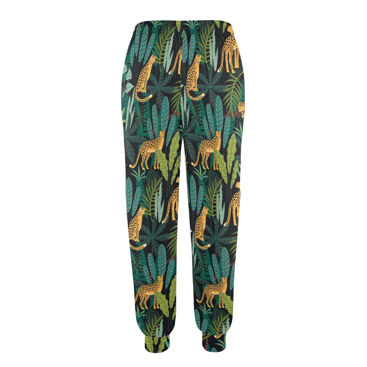Jaguar Jungle Pattern Print Design 03 Women's Casual Track Pants