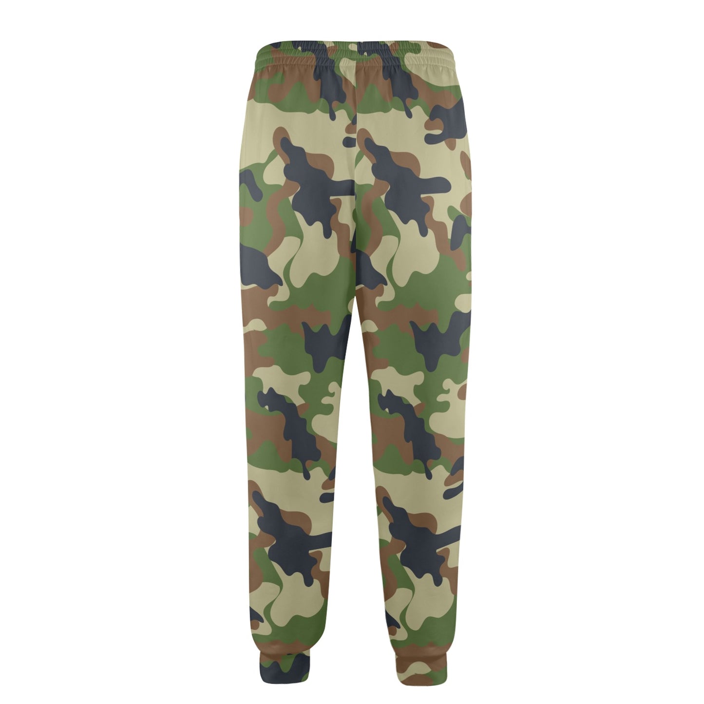 Army Camouflage Pattern Print Design 01 Men's Casual Track Pants