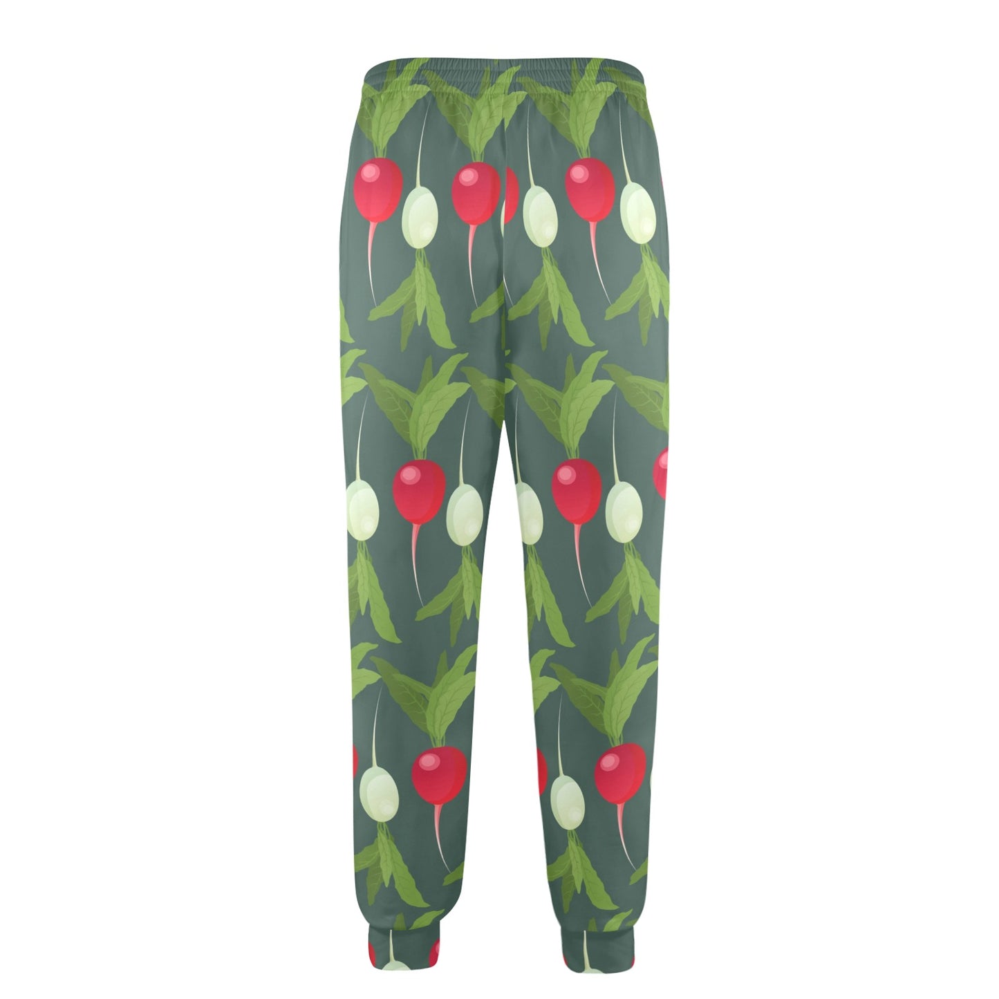 Radish Pattern Print Design A03 Men's Casual Track Pants