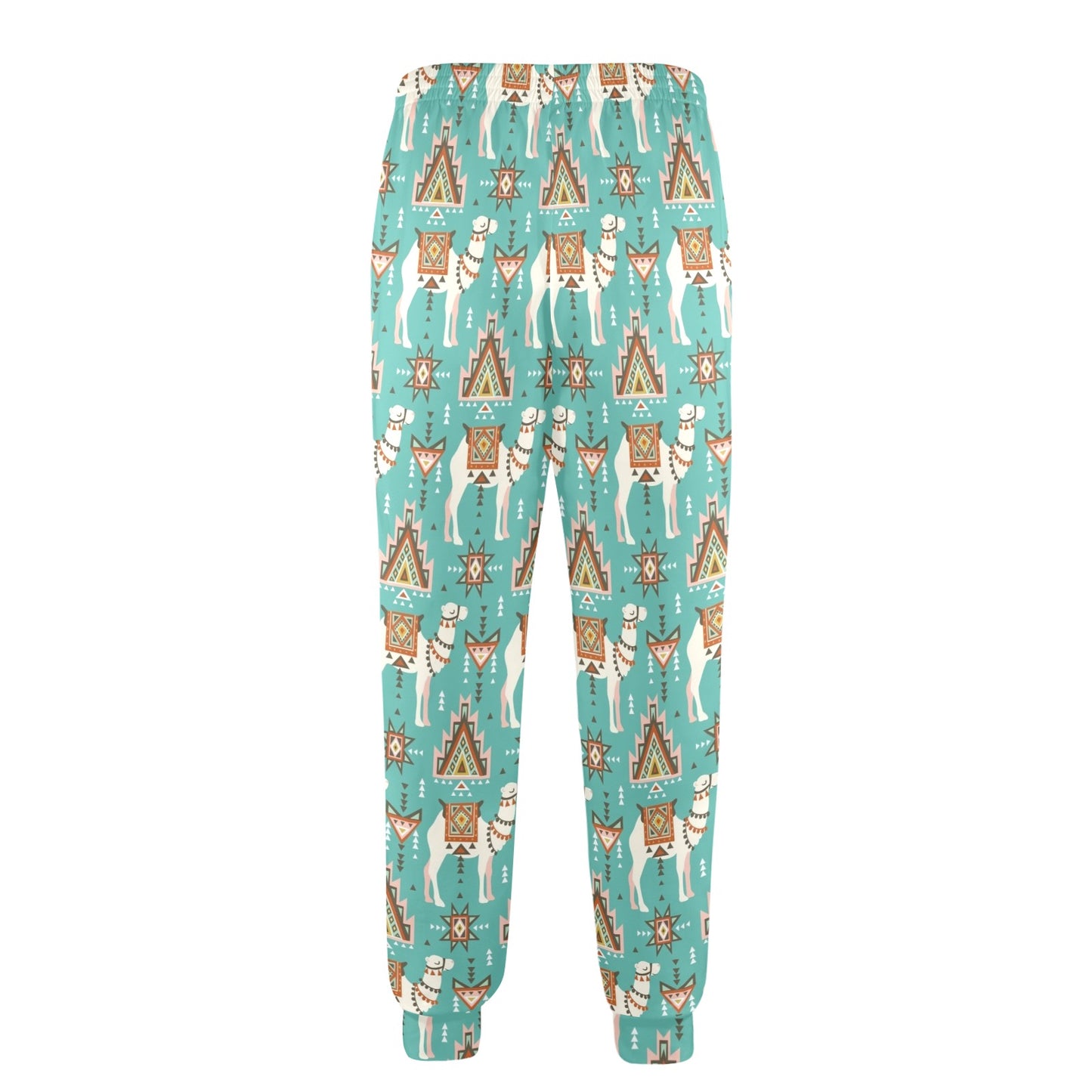 Camel ethnic Design Print Pattern JJ024 Men's Casual Track Pants