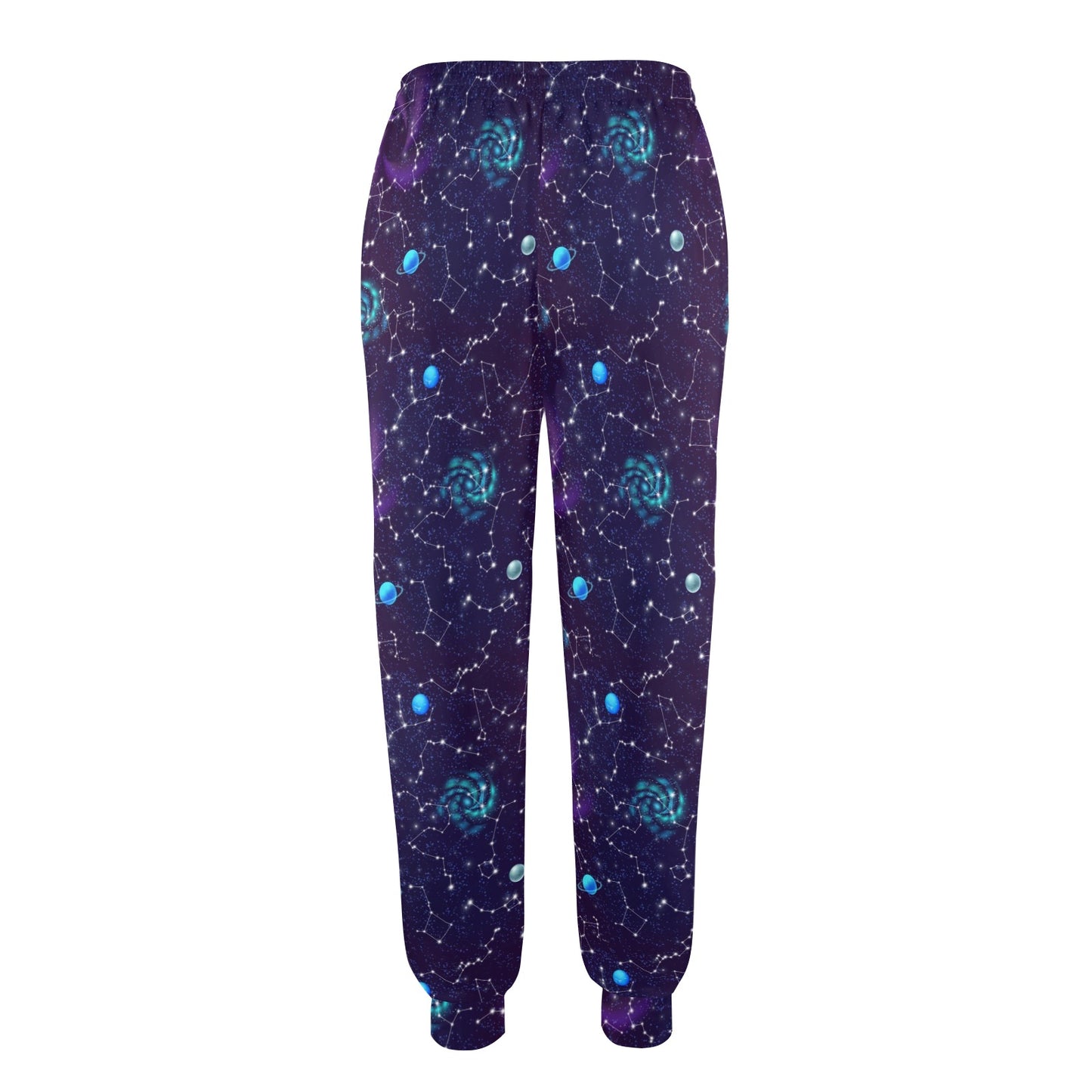 Zodiac Galaxy Design Print Women's Casual Track Pants