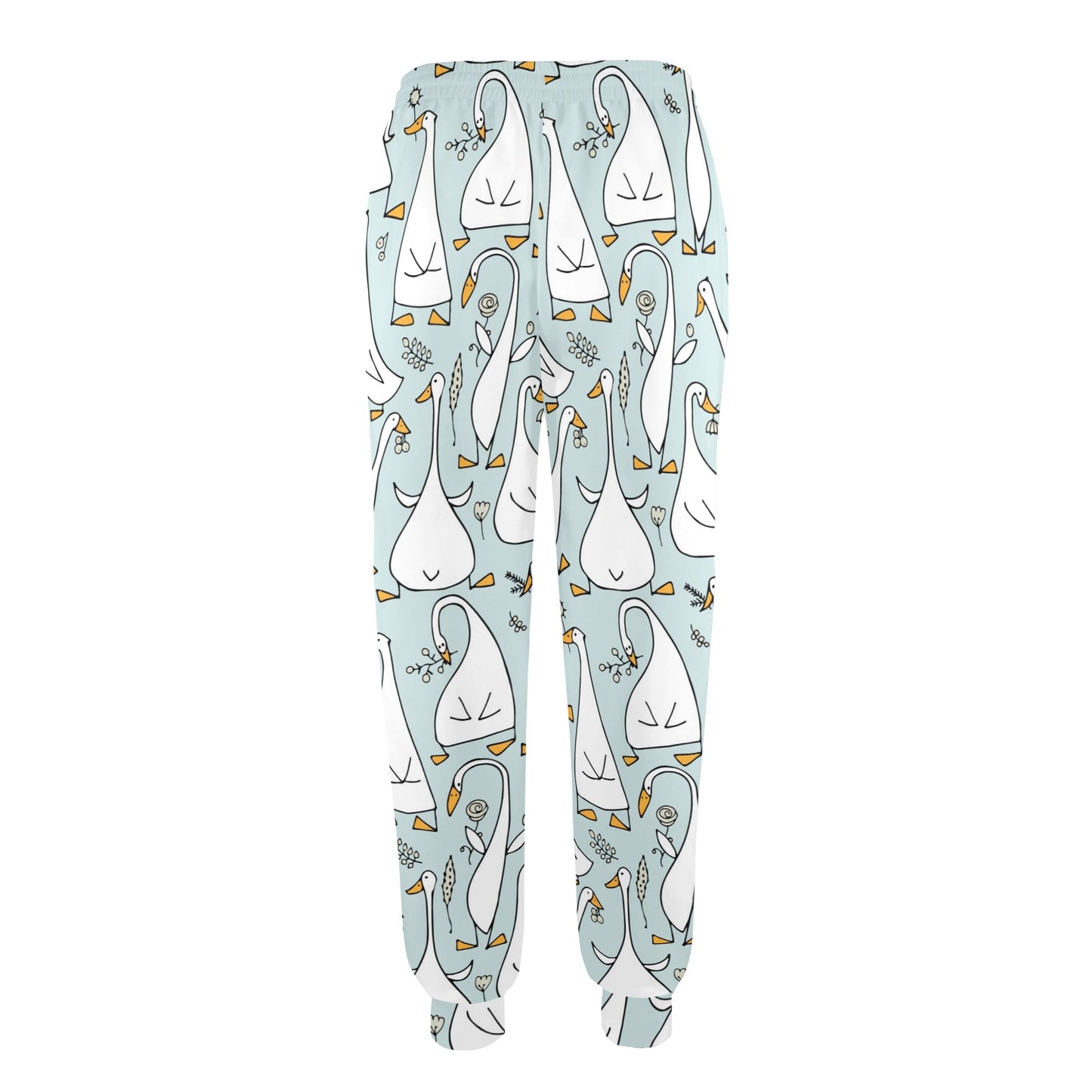 Goose Pattern Print Design 03 Women's Casual Track Pants