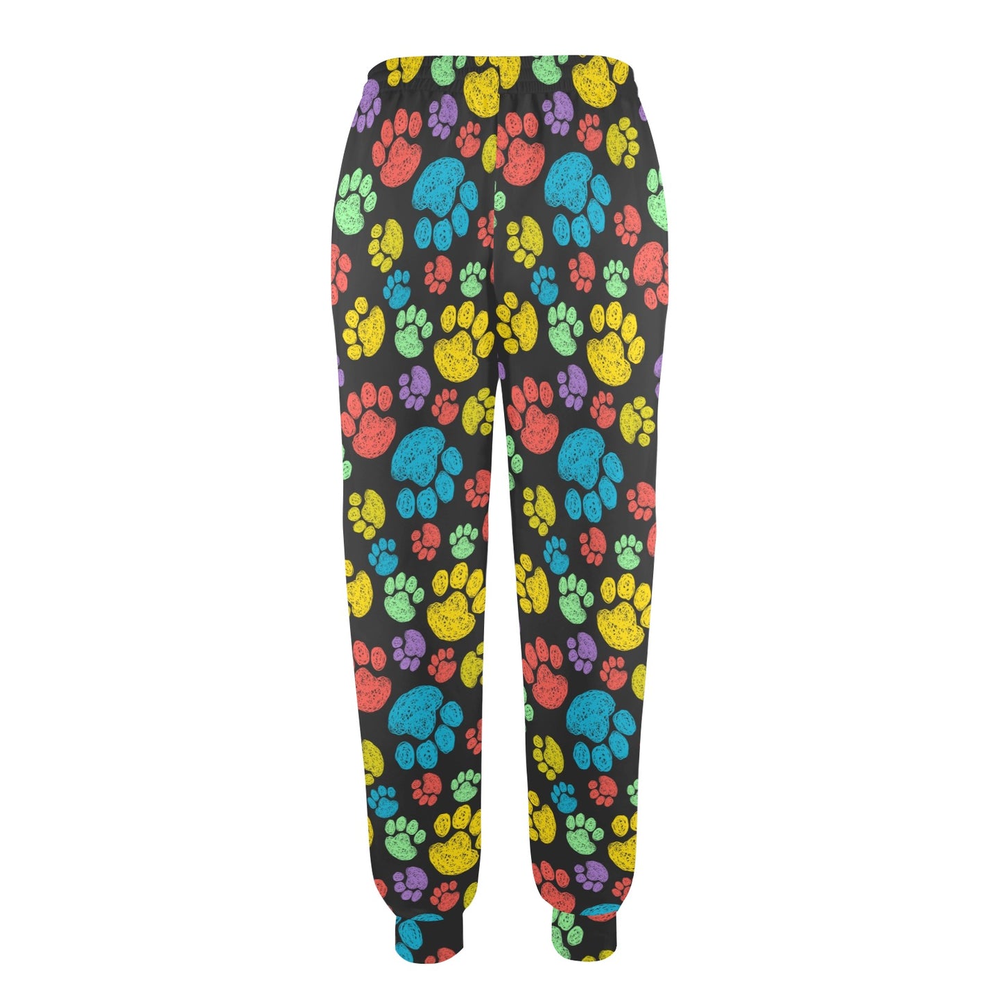 Paw Colorful Print Women's Casual Track Pants