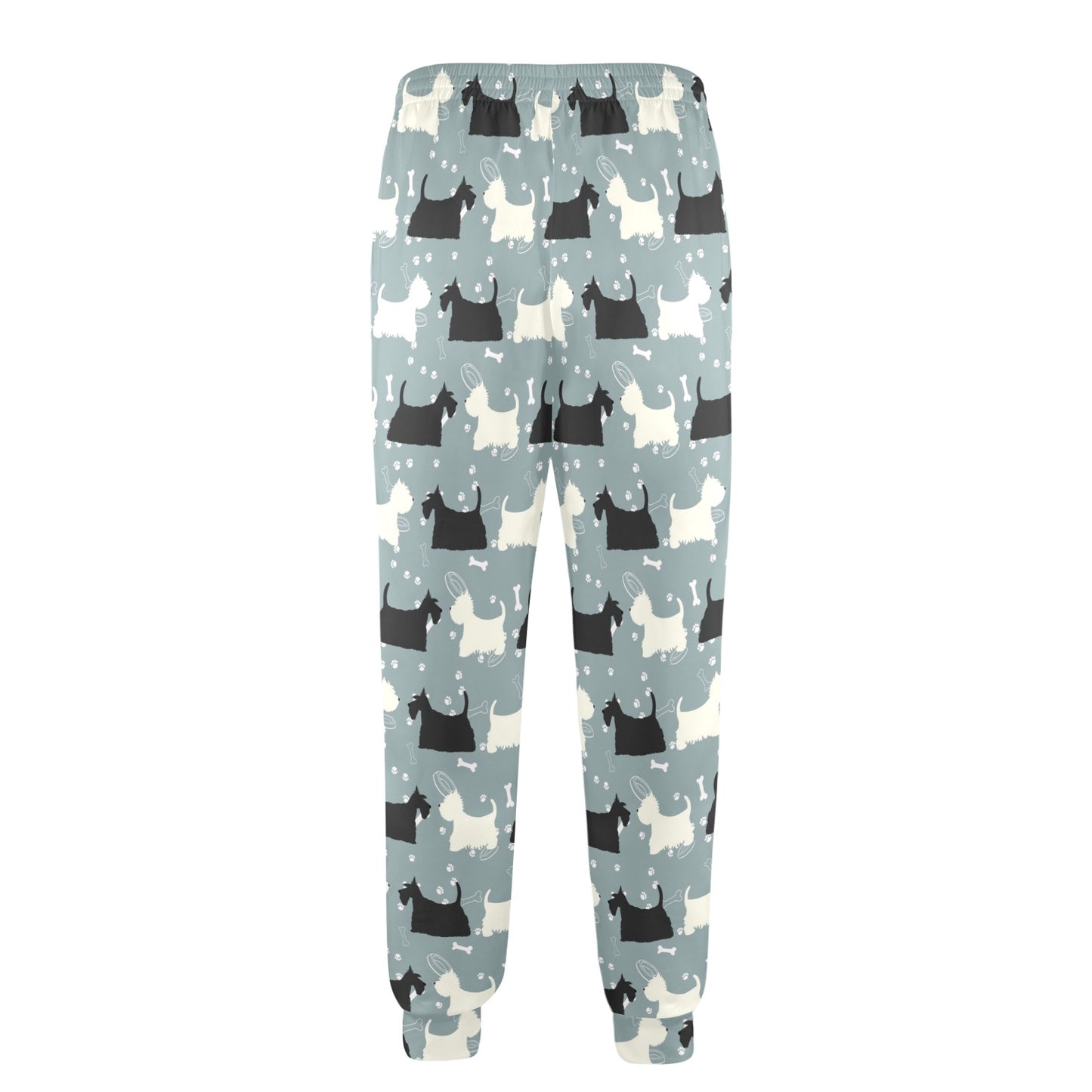 Scottish Terriers Print Design LKS301 Men's Casual Track Pants