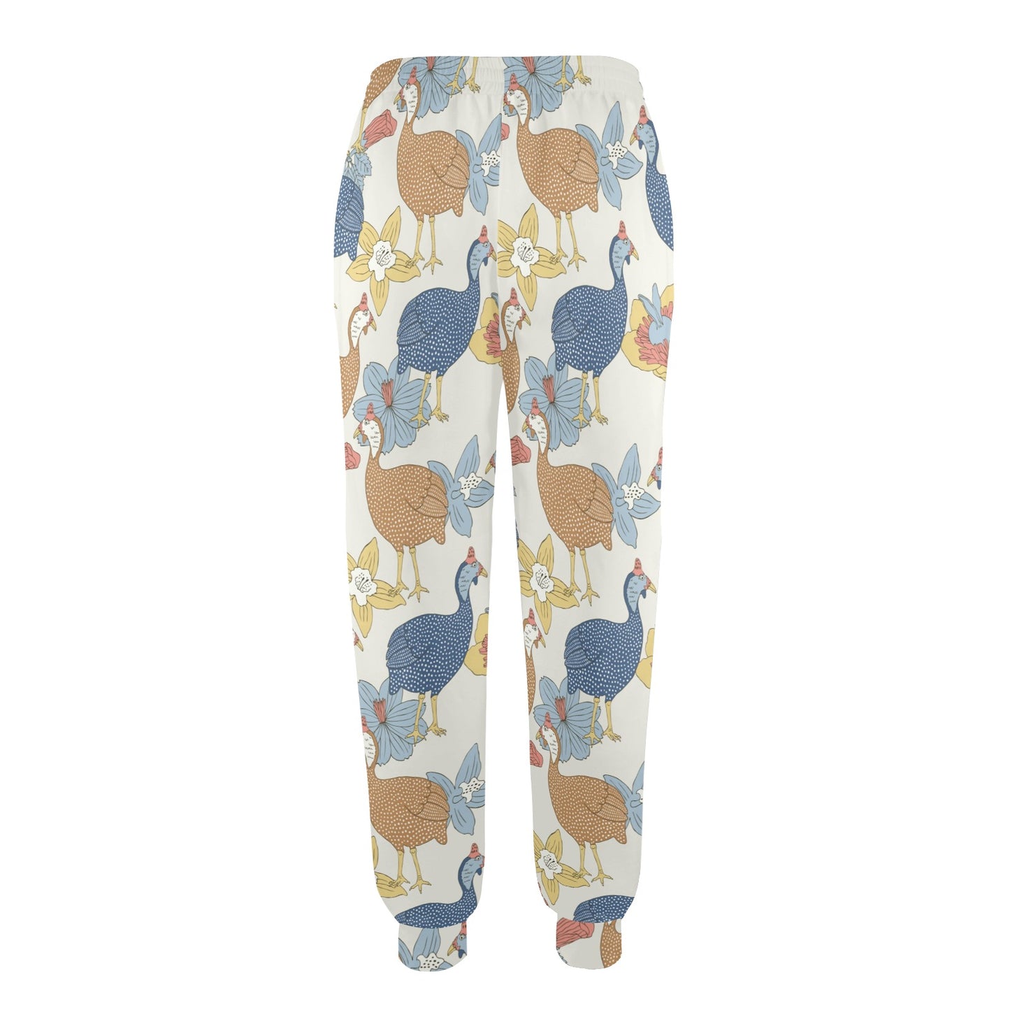 Guinea Fowl Pattern Print Design 01 Women's Casual Track Pants