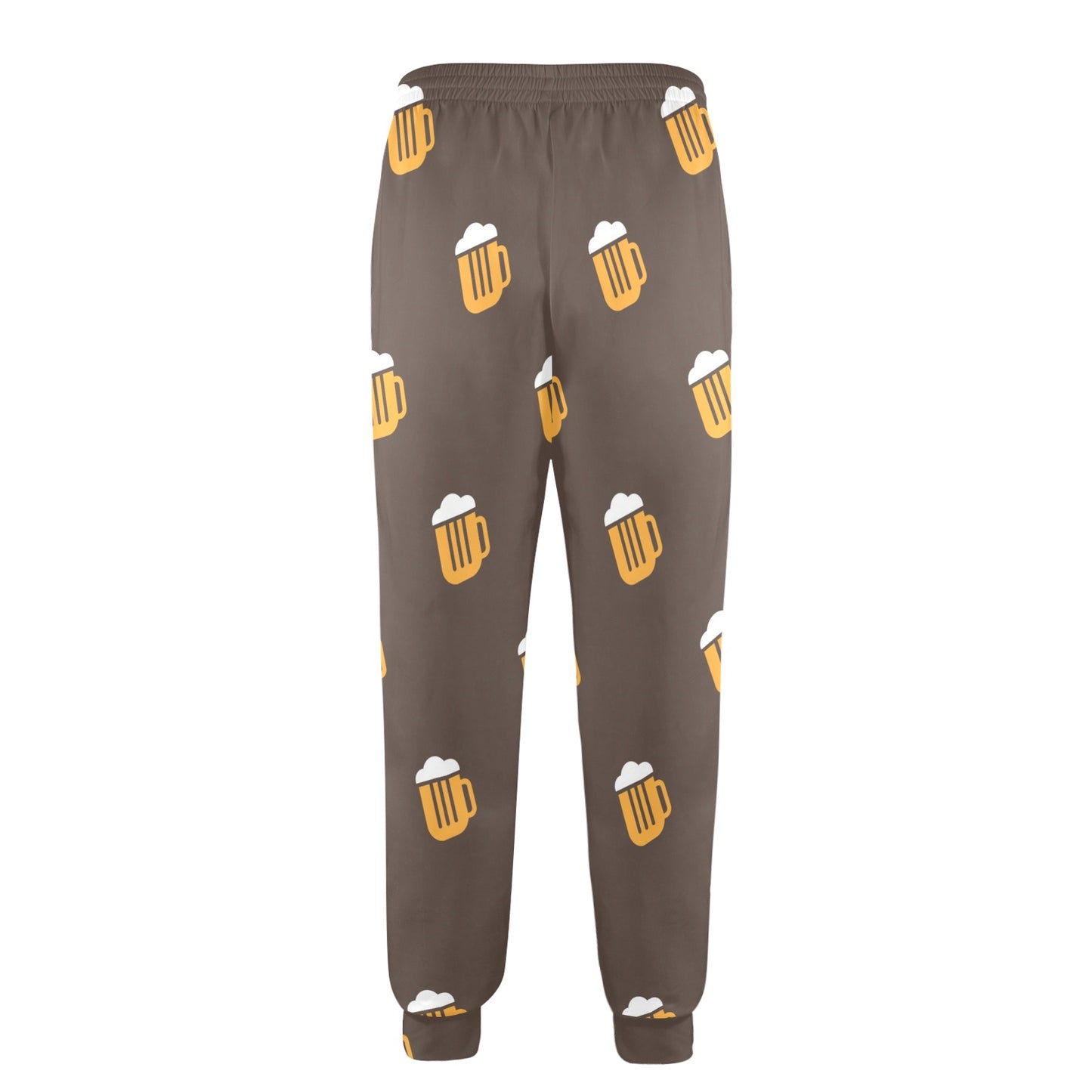 Beer Pattern Print Design 01 Men's Casual Track Pants