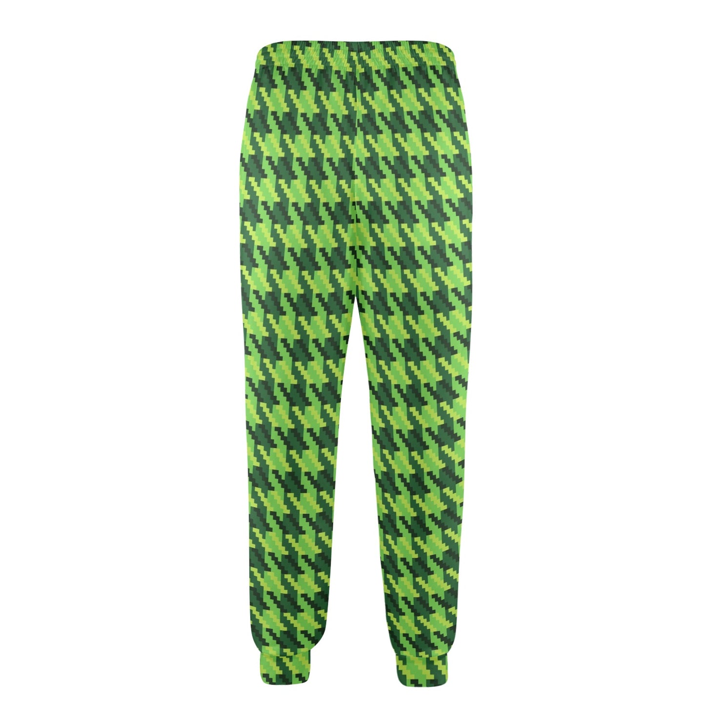 St Patricks Day Houndstooth Pattern Print LKS301 Men's Casual Track Pants