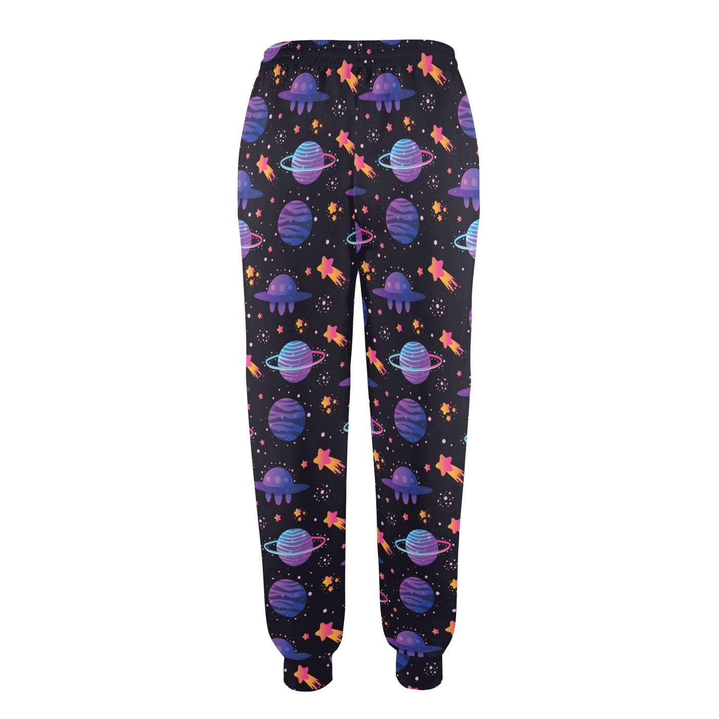 UFO Star Galaxy Print Design LKS308 Women's Casual Track Pants
