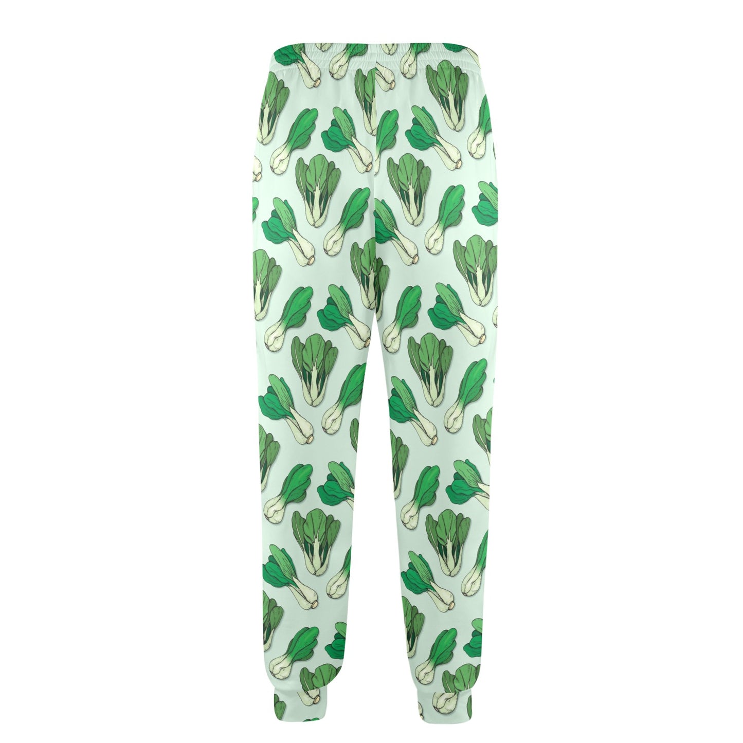 Bok Choy Pattern Print Design 01 Men's Casual Track Pants