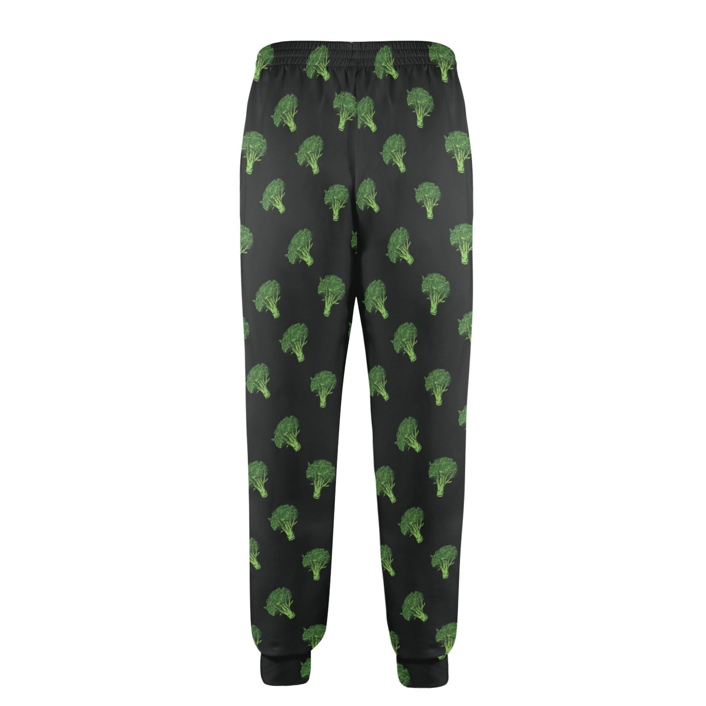 Broccoli Pattern Print Design 04 Men's Casual Track Pants