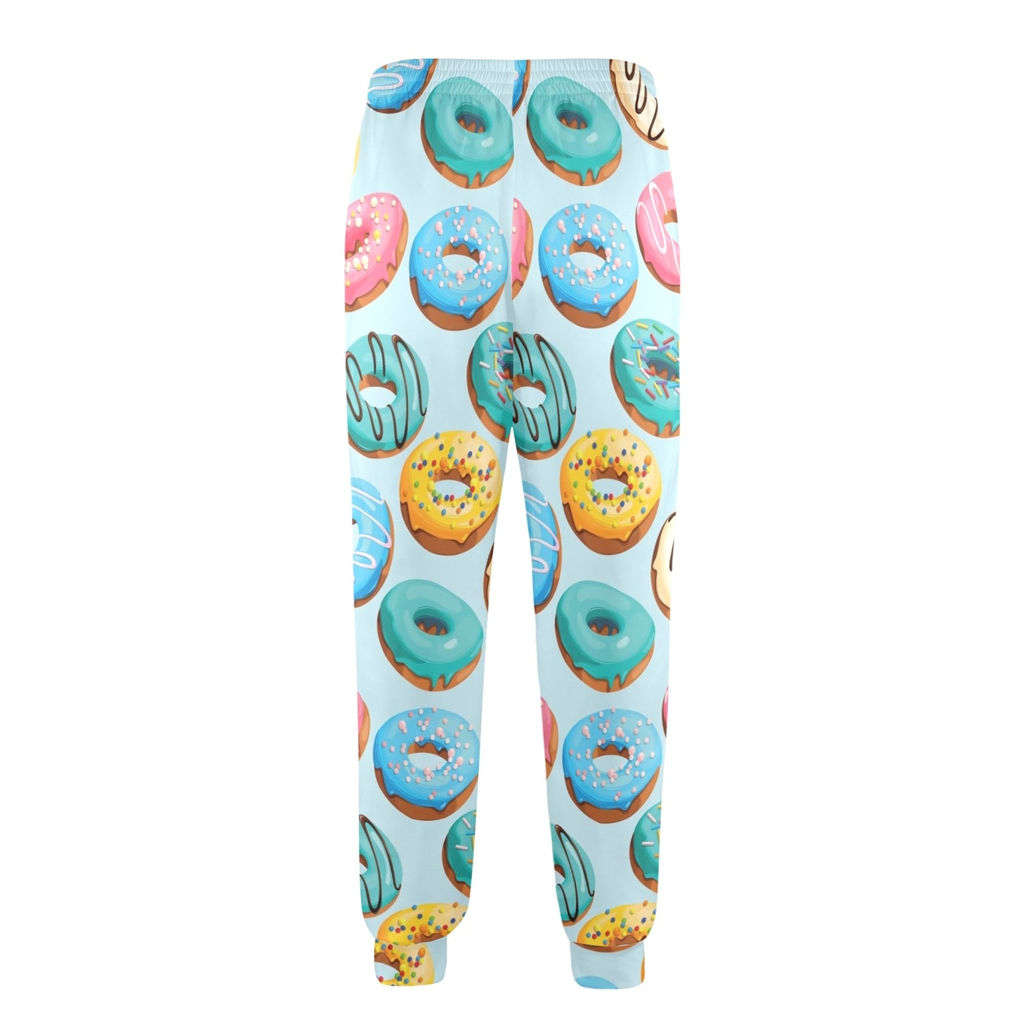 donut Design Print Pattern JJ0133 Men's Casual Track Pants