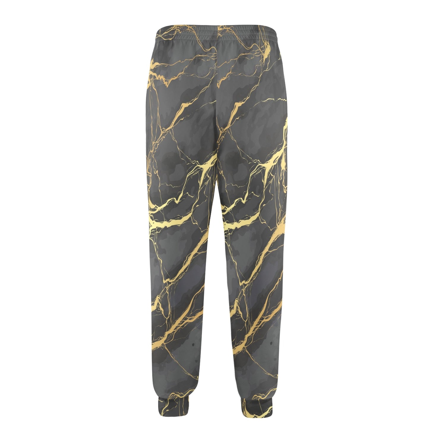 Marble Pattern Print Design 02 Men's Casual Track Pants