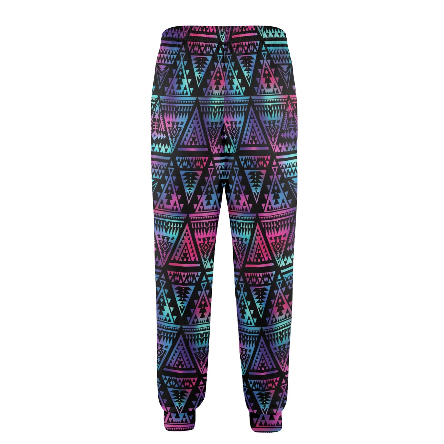 Tribal aztec Dark Multicolor Men's Casual Track Pants