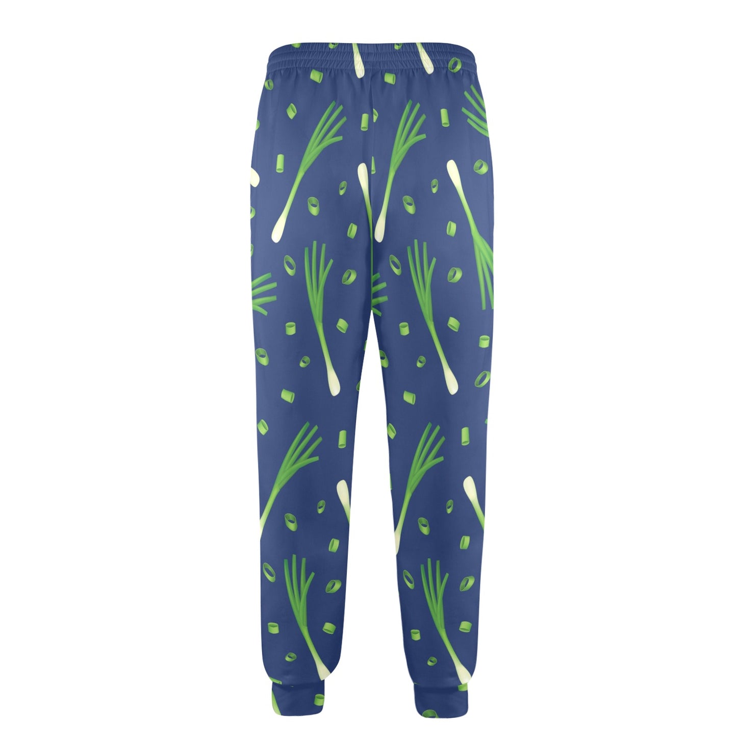 Leek Pattern Print Design 02 Men's Casual Track Pants