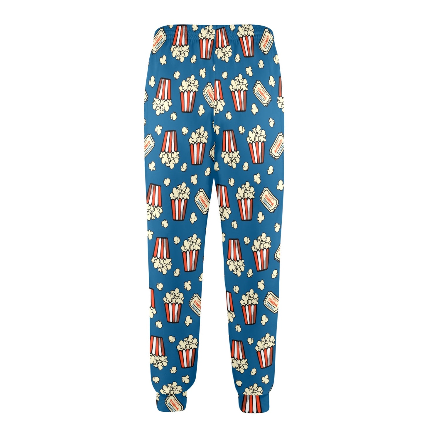 Popcorn Pattern Print Design A03 Men's Casual Track Pants