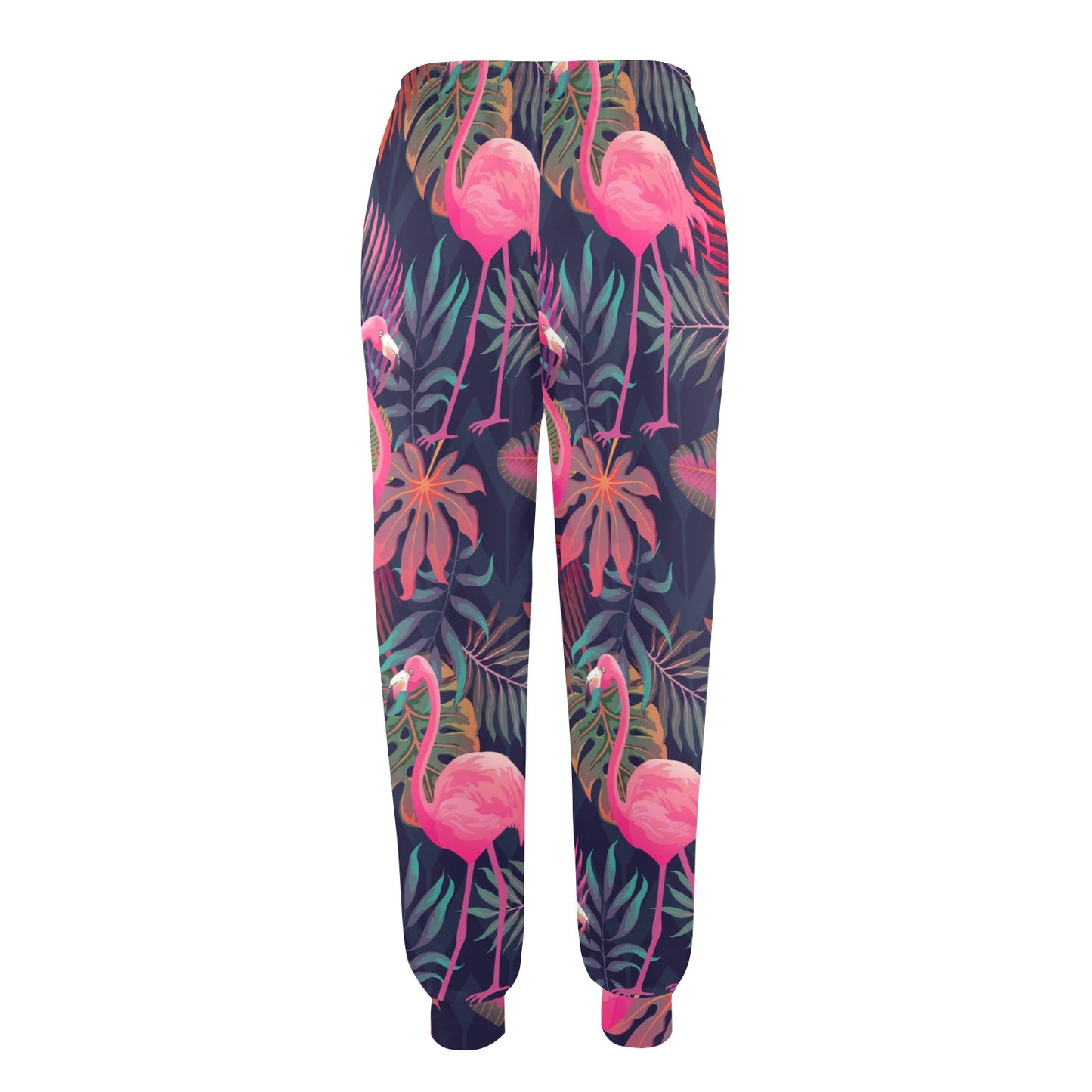Flamingo Tropical Pattern Women's Casual Track Pants