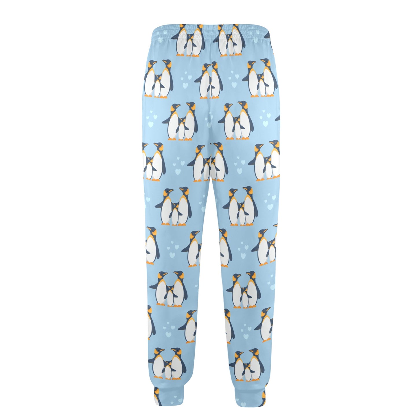 Penguin Pattern Print Design A04 Men's Casual Track Pants