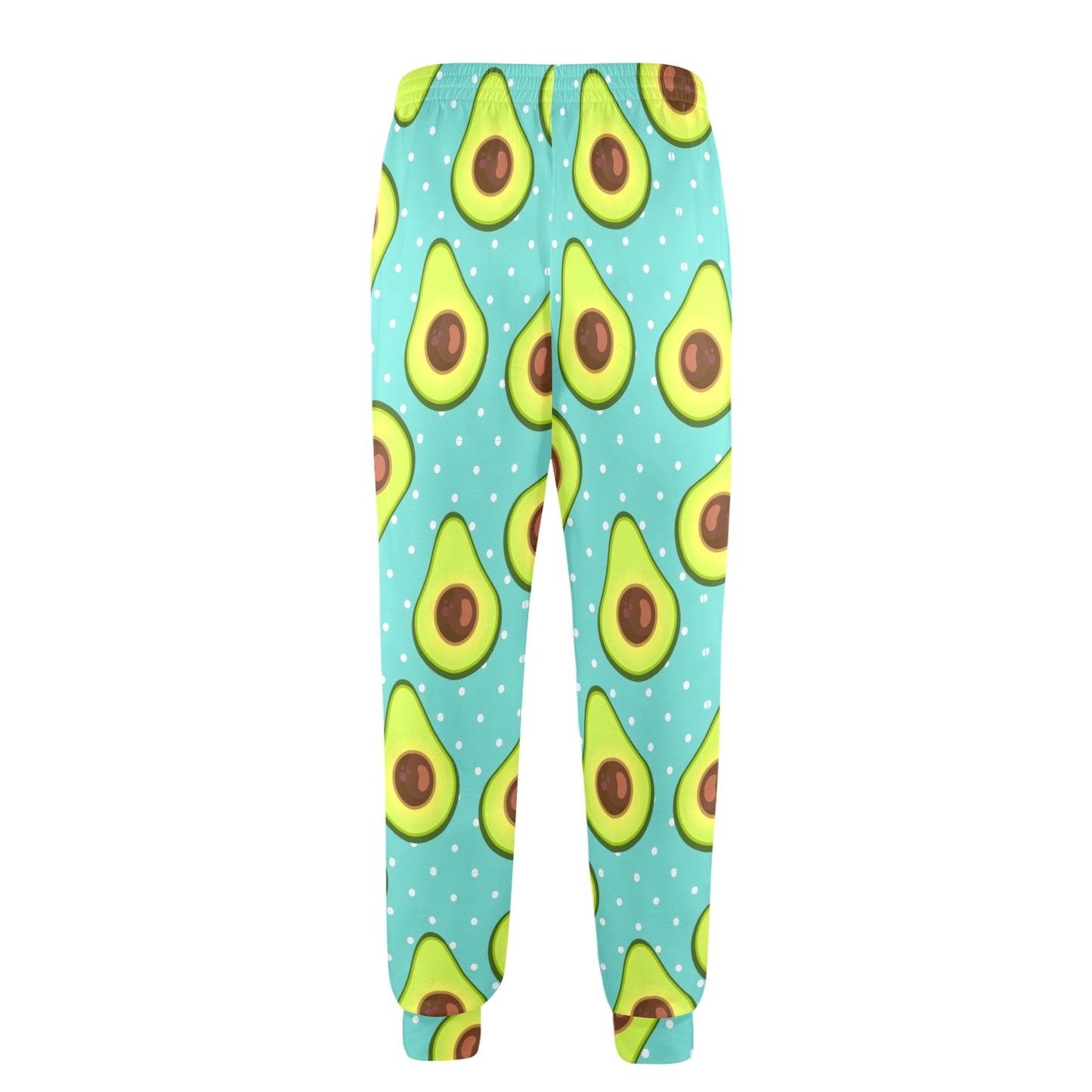 Avocado Pattern Print Design AC012 Men's Casual Track Pants