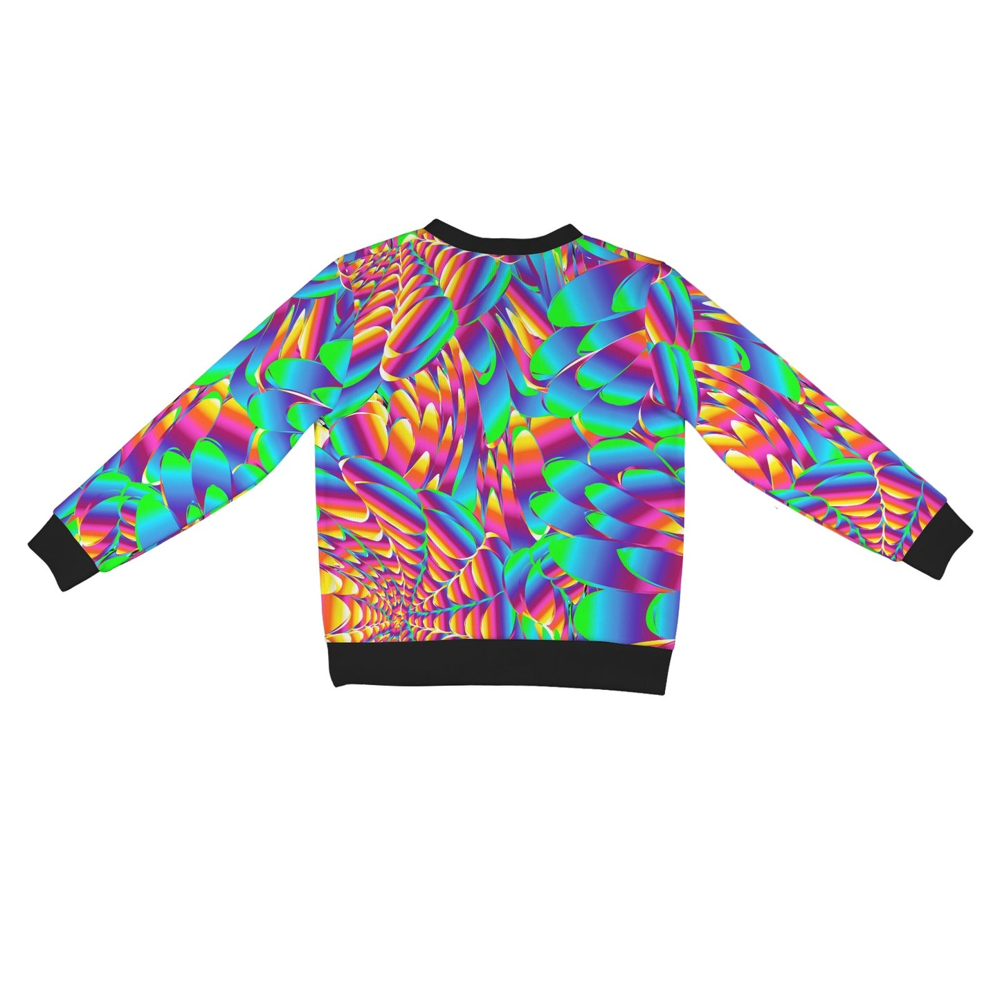 Psychedelic Trippy Pattern Women's Cardigan