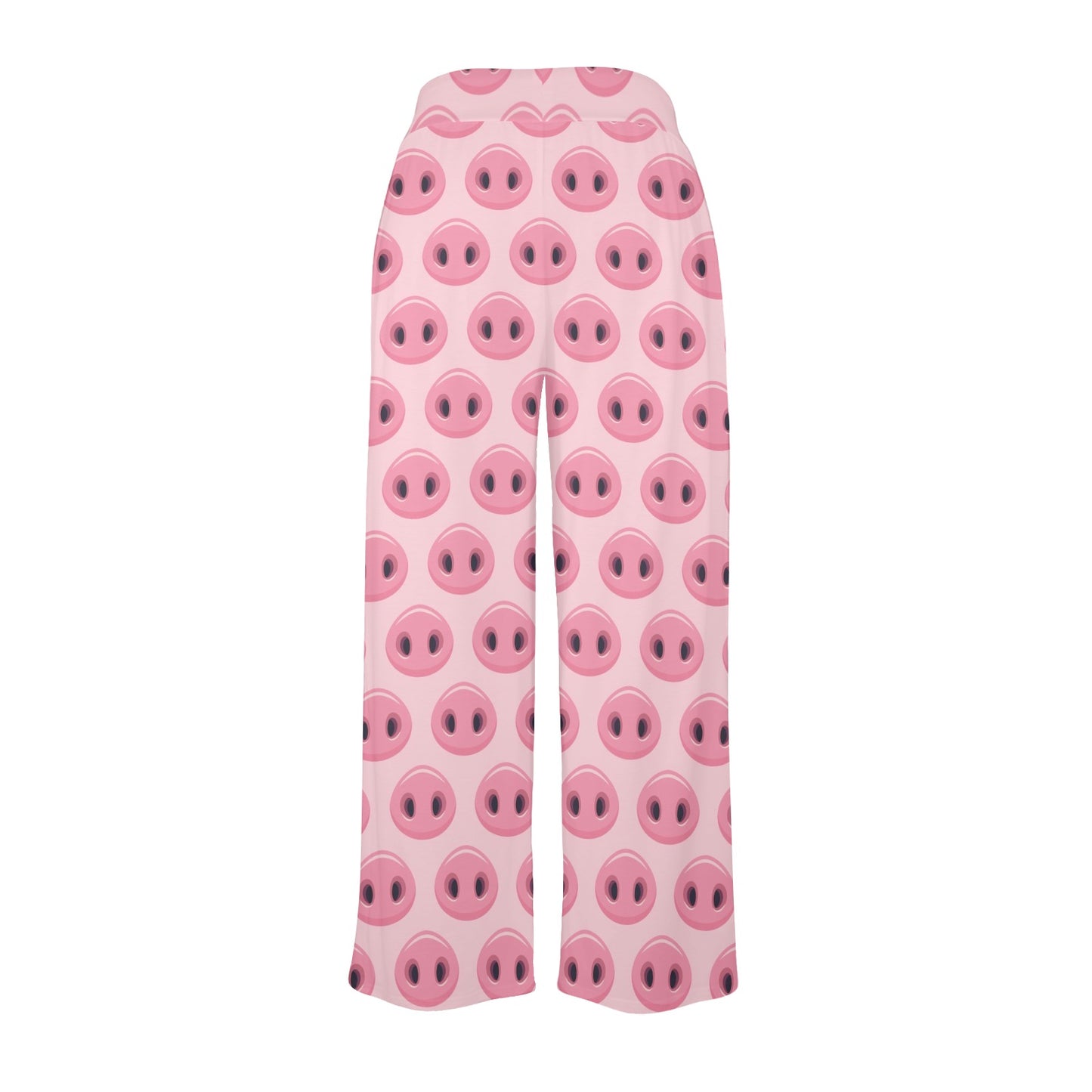 Pig Print Design LKS401 Women's Wide Leg Lounge Pants