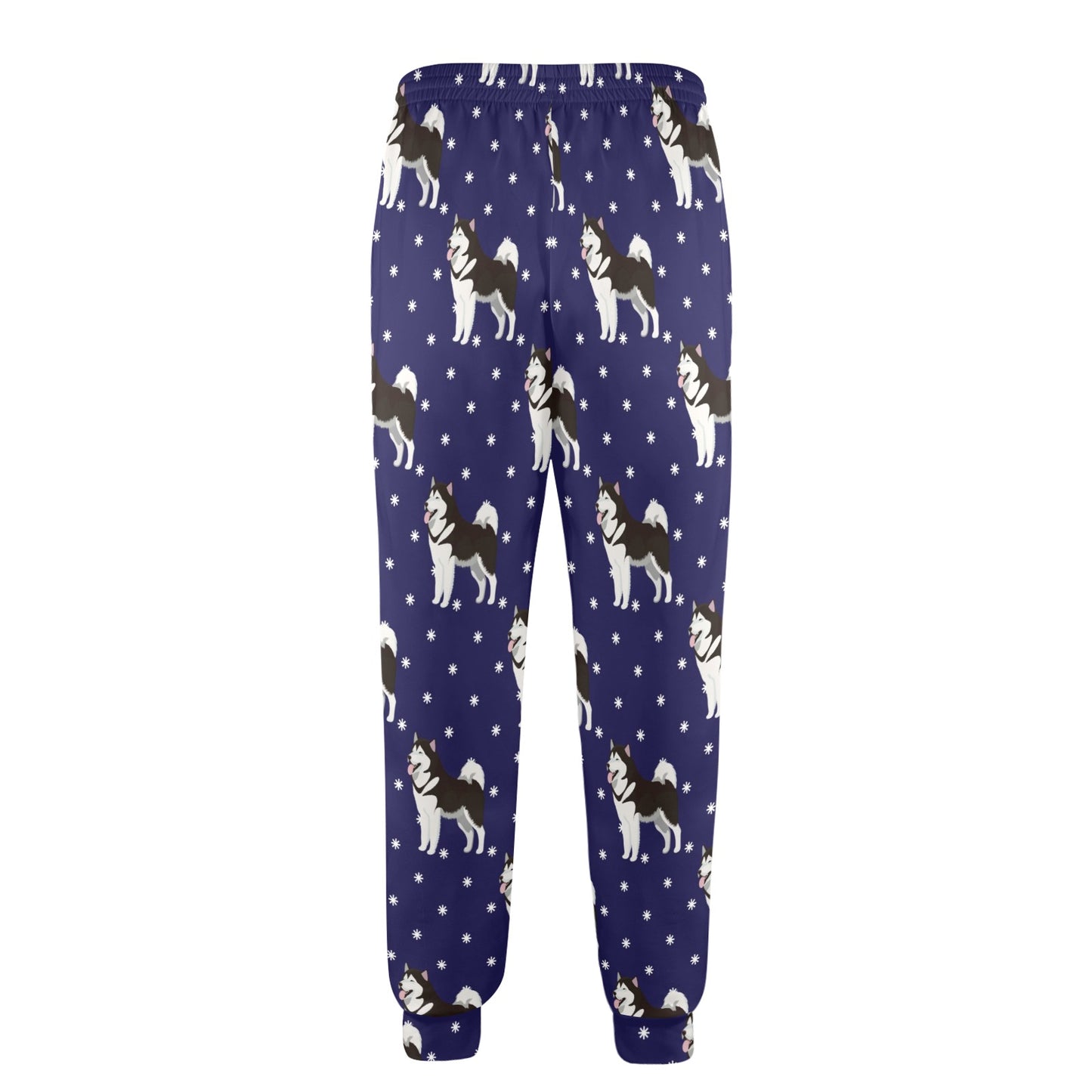 Alaskan Malamute Pattern Print Design 04 Men's Casual Track Pants