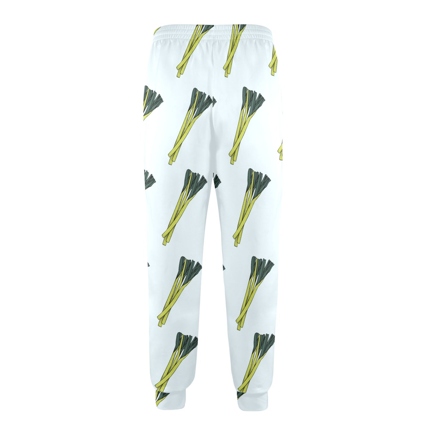 Leek Pattern Print Design 03 Men's Casual Track Pants