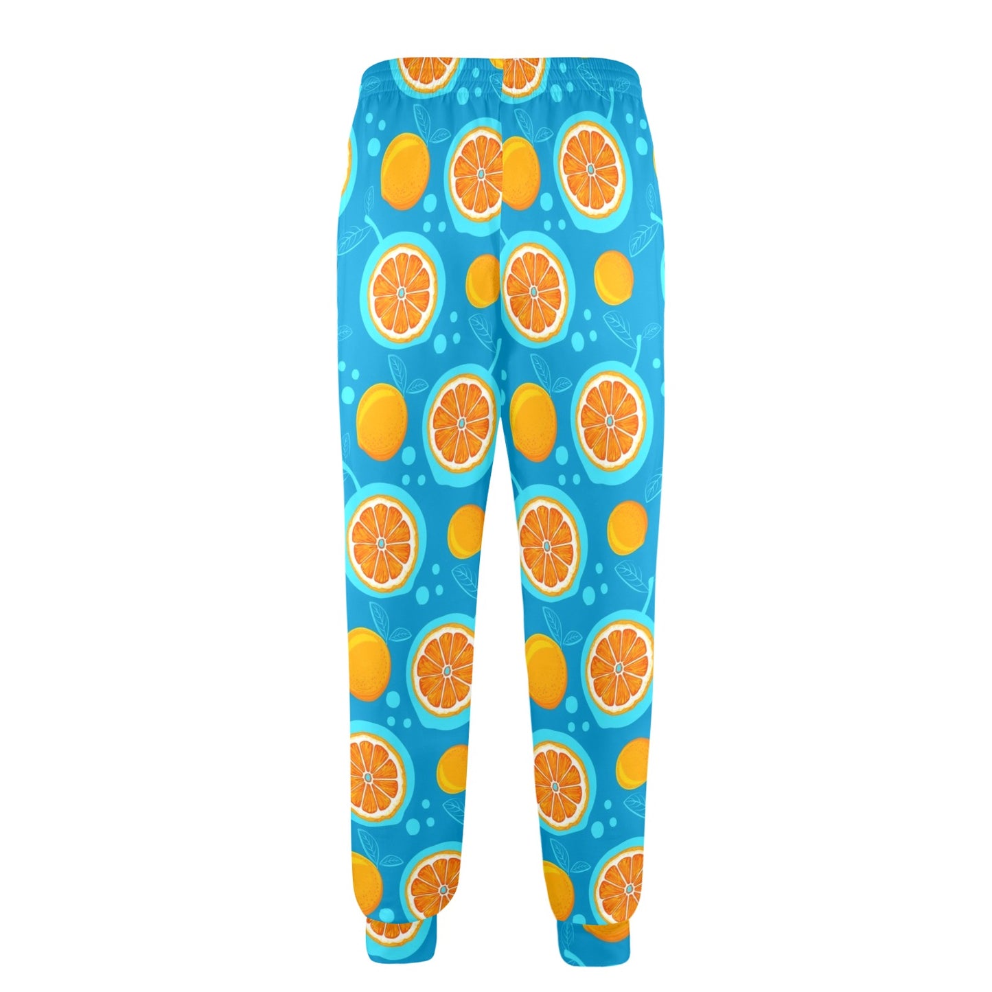 Grapefruit Pattern Print Design GF03 Men's Casual Track Pants