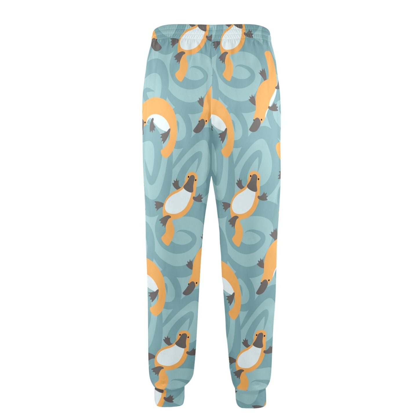 Platypus Pattern Print Design A01 Men's Casual Track Pants