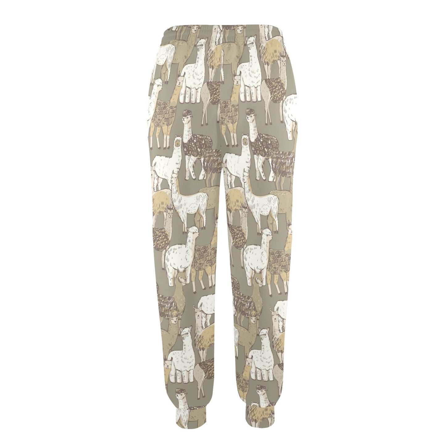 Alpaca Pattern Print Design 01 Women's Casual Track Pants