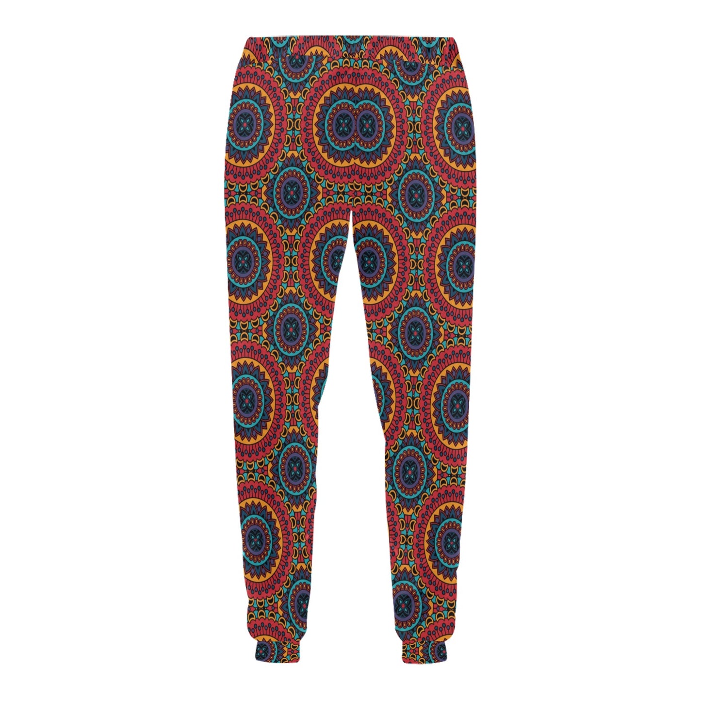 Bohemian Mandala Style Print Men's Sweatpants
