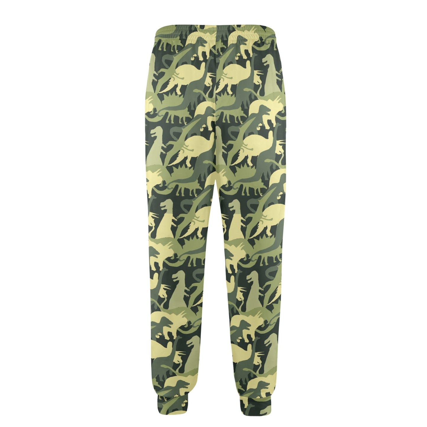 Camouflage Dinosaur Pattern Print Design 03 Men's Casual Track Pants