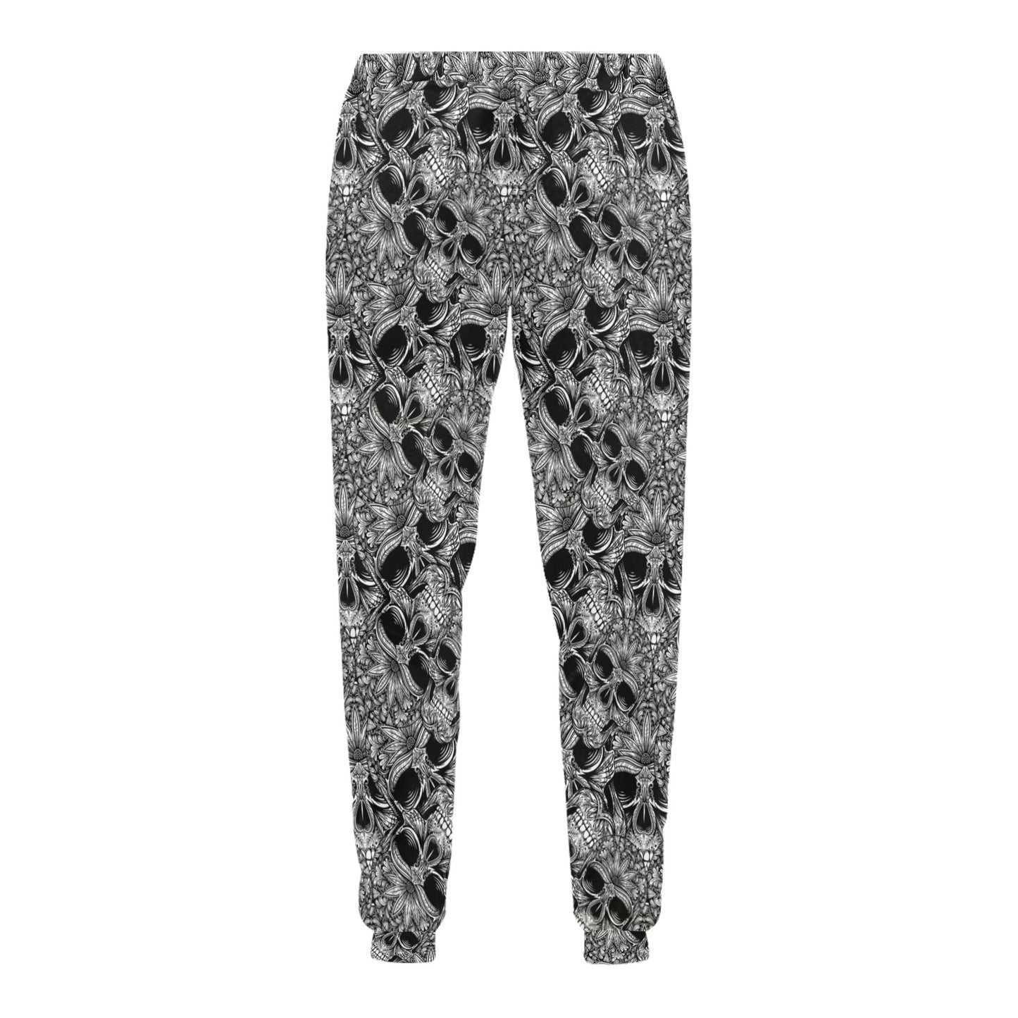 Skull Tattoo Design Print Men's Sweatpants