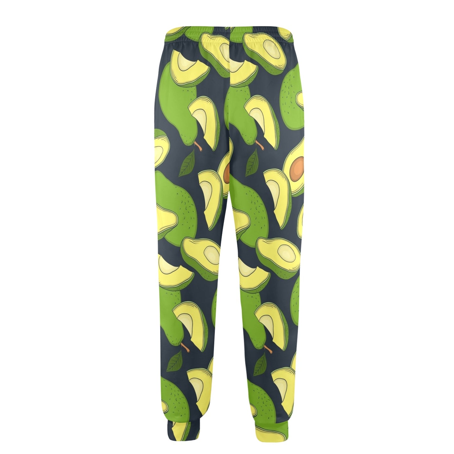 Avocado Pattern Print Design AC013 Men's Casual Track Pants