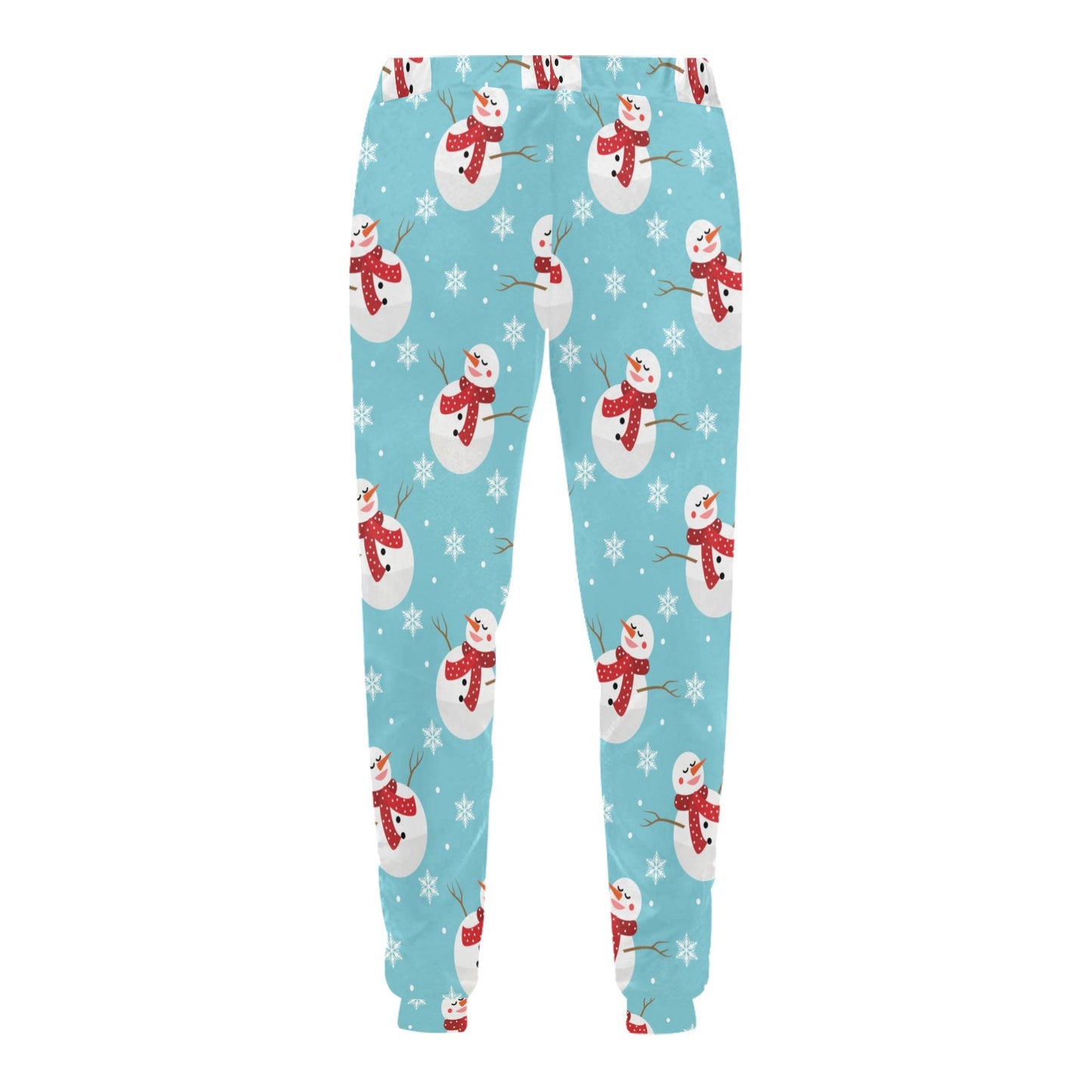 Snowman Print Design LKS304 Men's Sweatpants