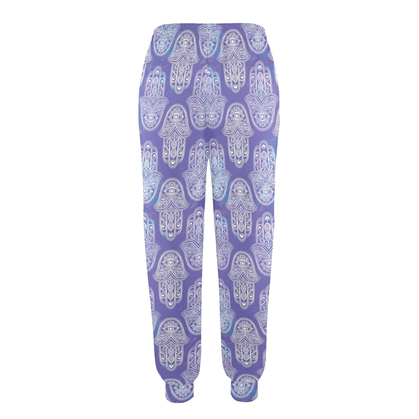 hamsa Design Print Pattern JJ0320 Women's Casual Track Pants