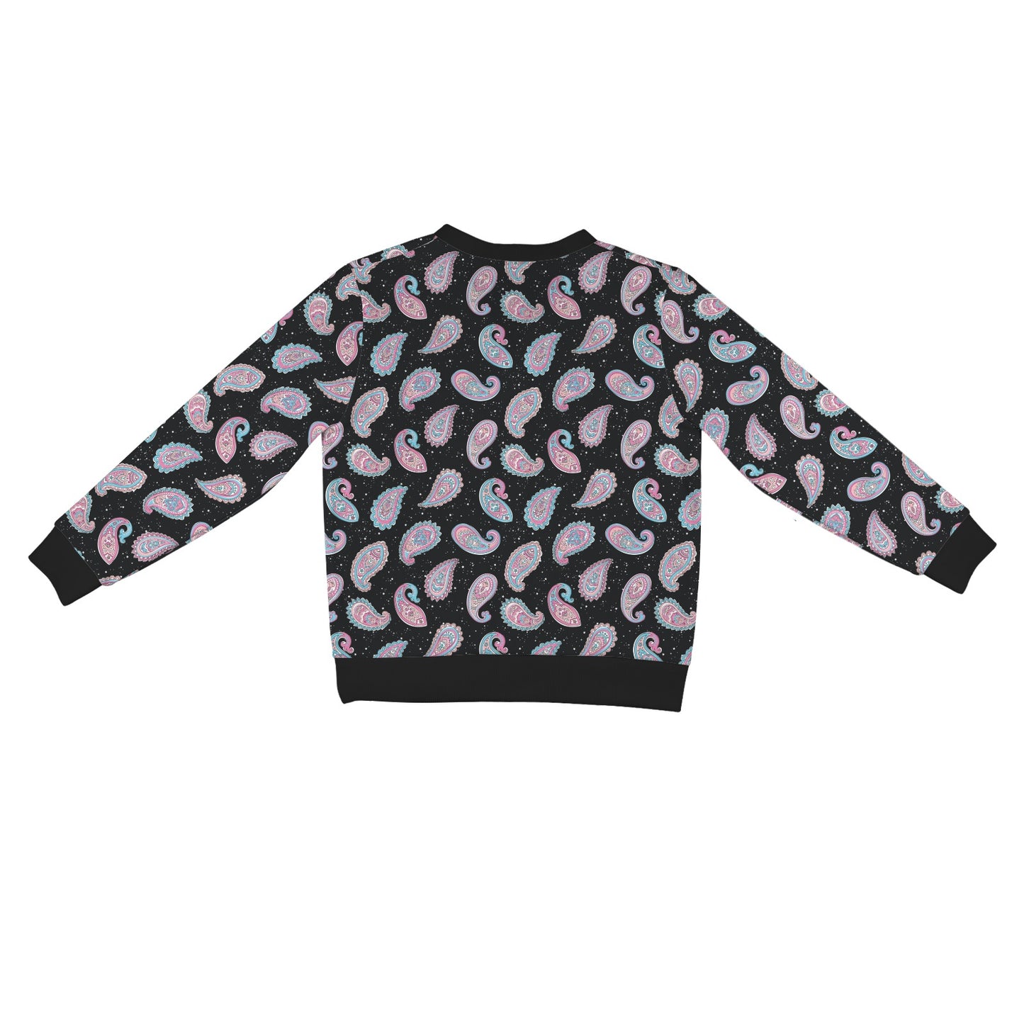 Paisley Pink Design Mandala Print Women's Cardigan