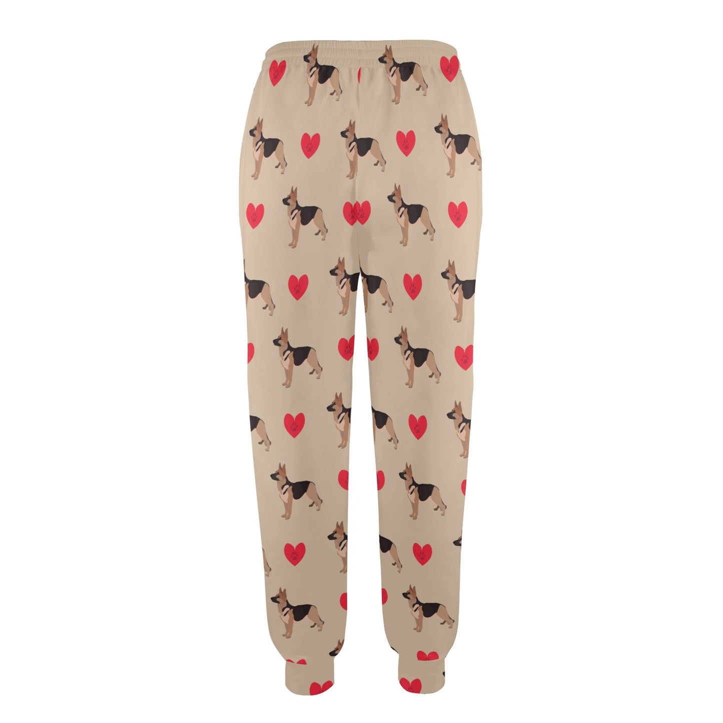 German Shepherd Design Print Pattern JJ0257 Women's Casual Track Pants