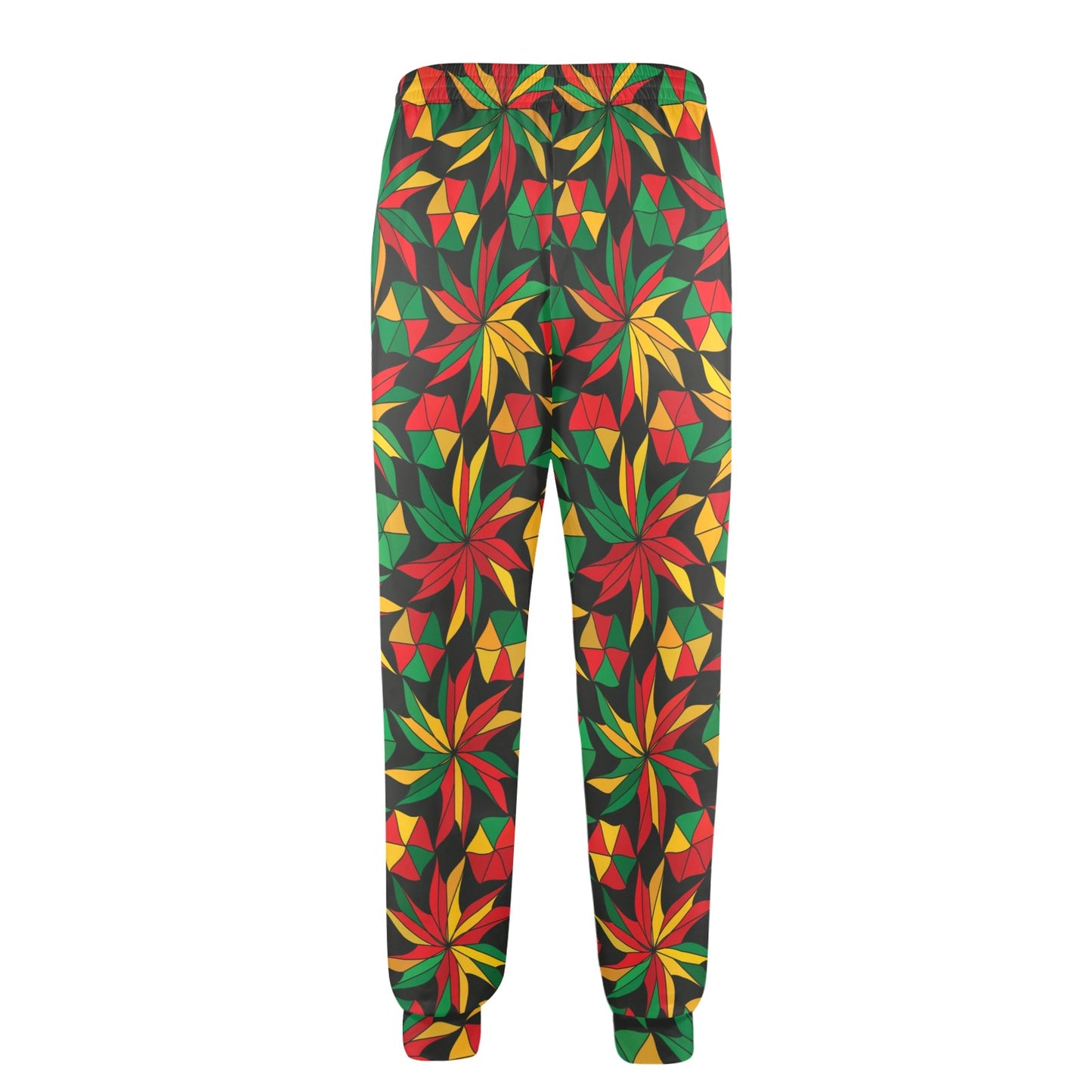 Rastafarian Pattern Print Design A03 Men's Casual Track Pants