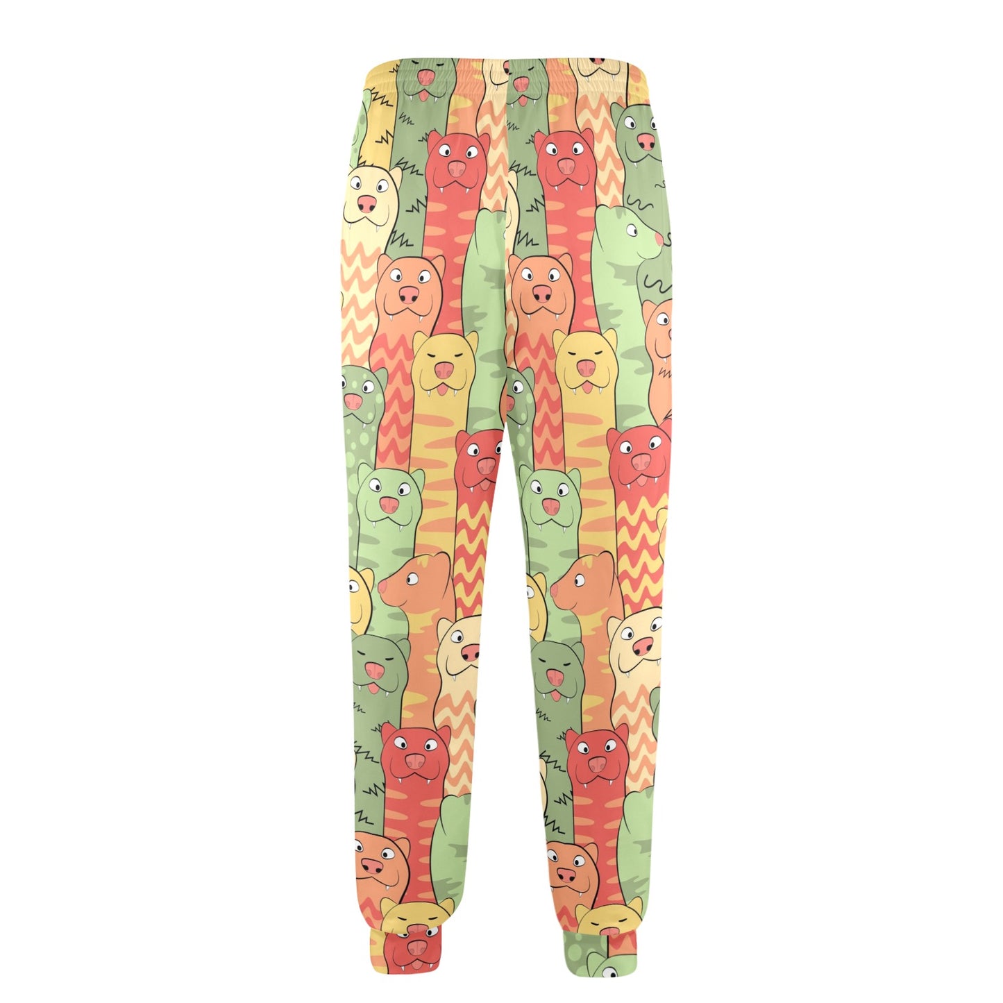 Ferret Pattern Print Design 01 Men's Casual Track Pants