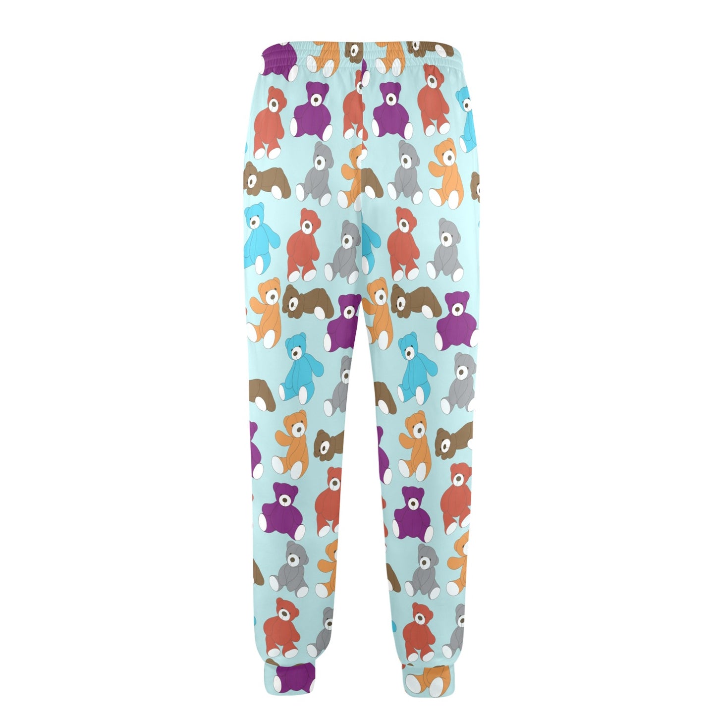 Bear Cute Pattern Print Design 03 Men's Casual Track Pants