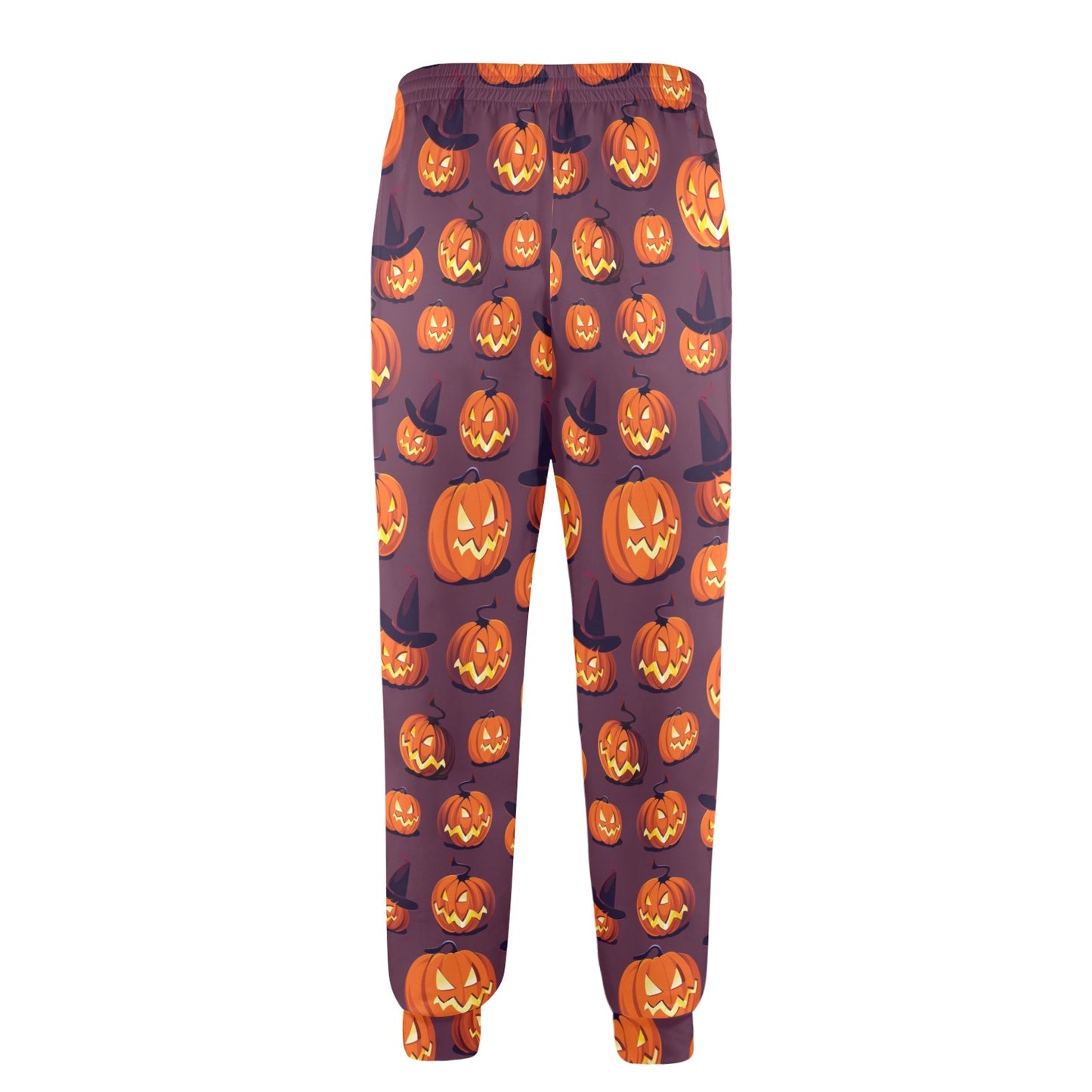 Halloween Pumpkin Pattern Print Design 03 Men's Casual Track Pants