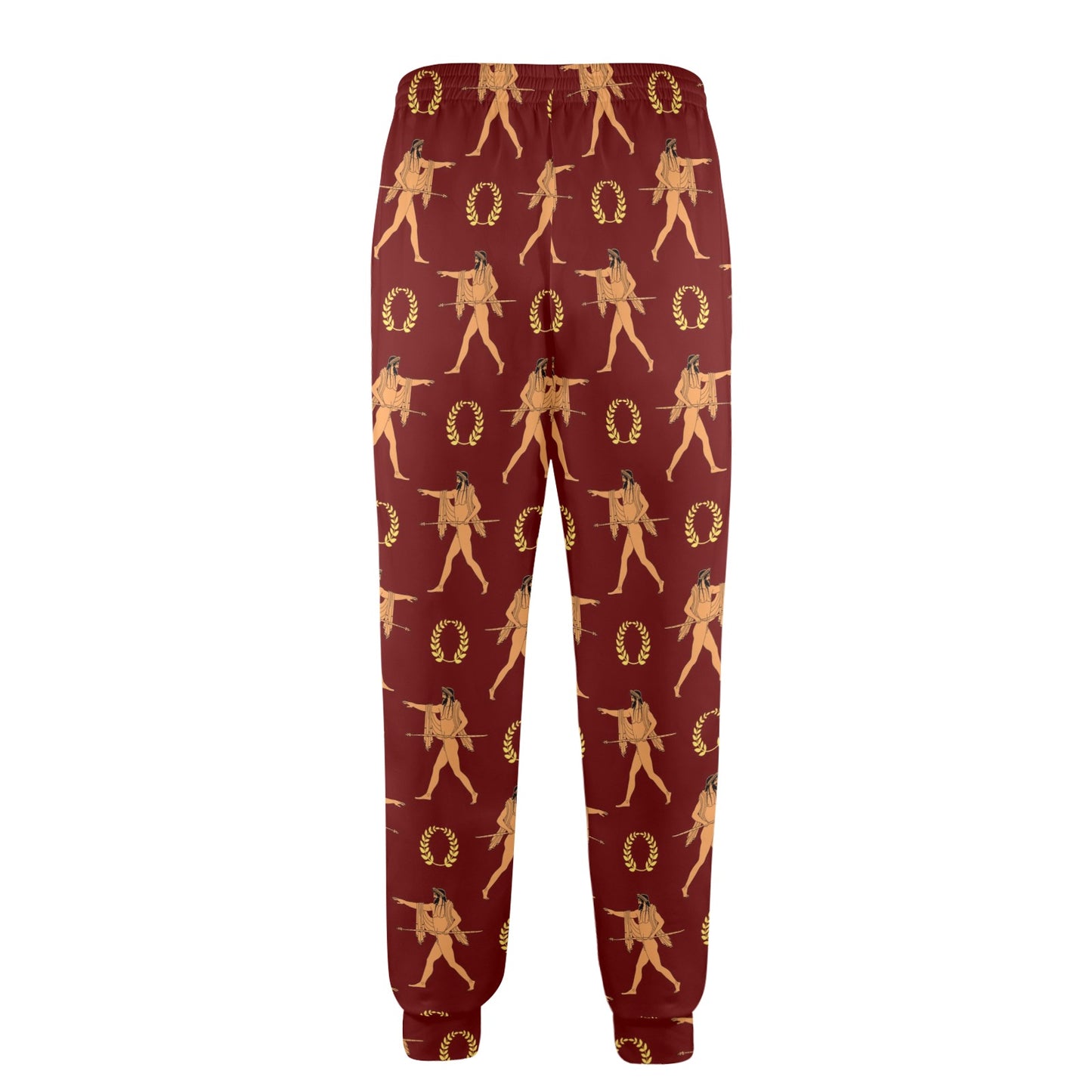 Ancient Greek Print Design LKS307 Men's Casual Track Pants